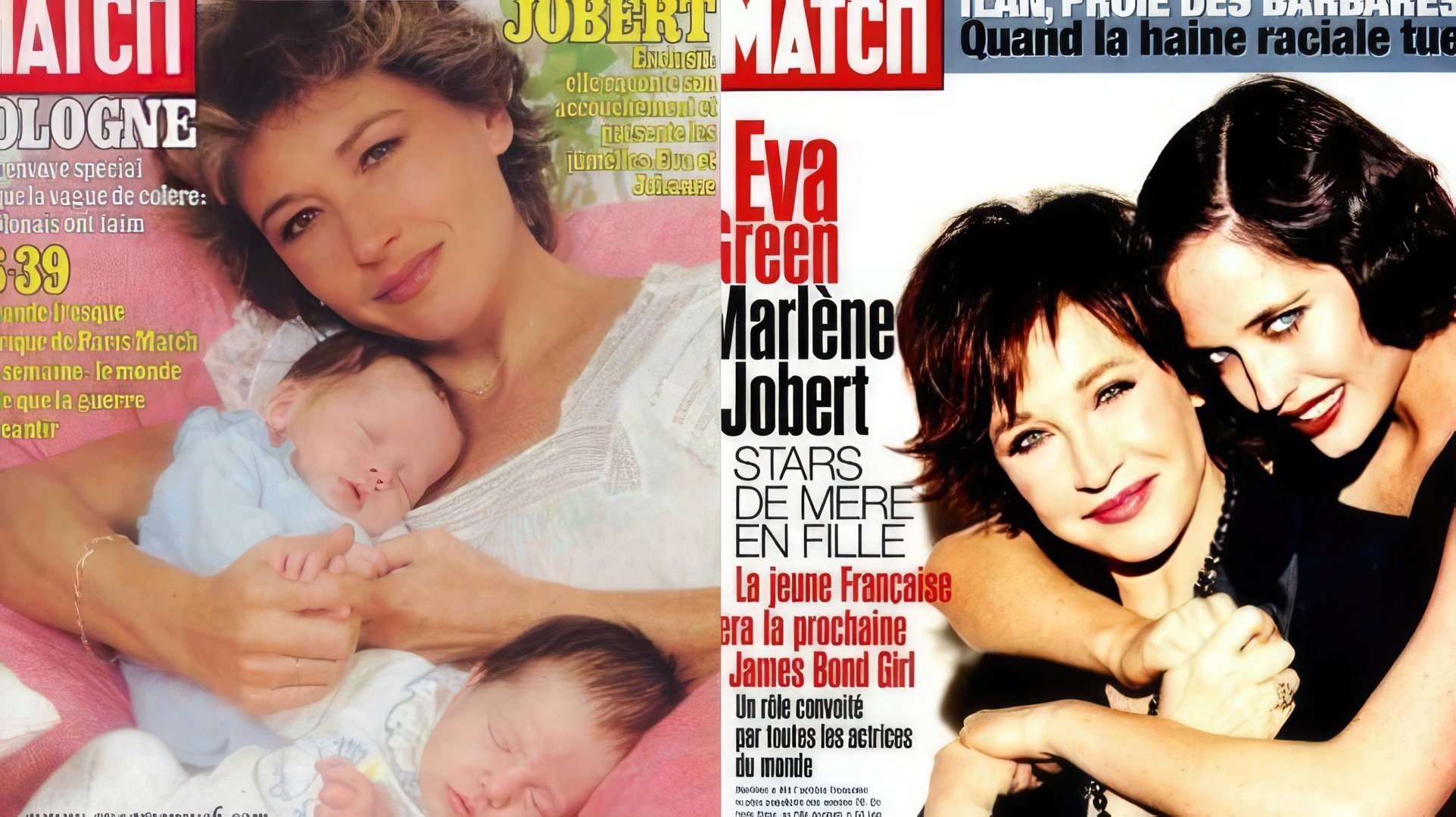 Eva Green has appeared twice on the cover of Paris Match with her mom