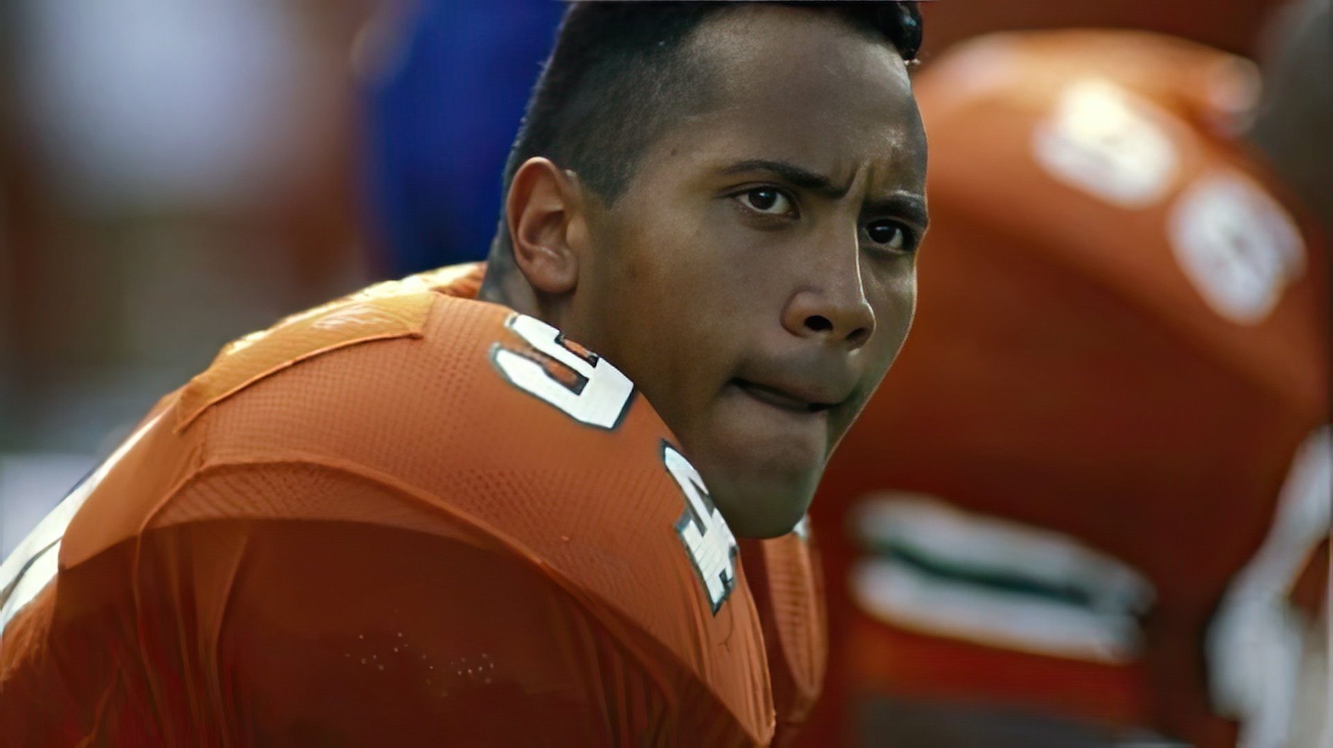 In his youth, Dwayne Johnson played football at a professional level