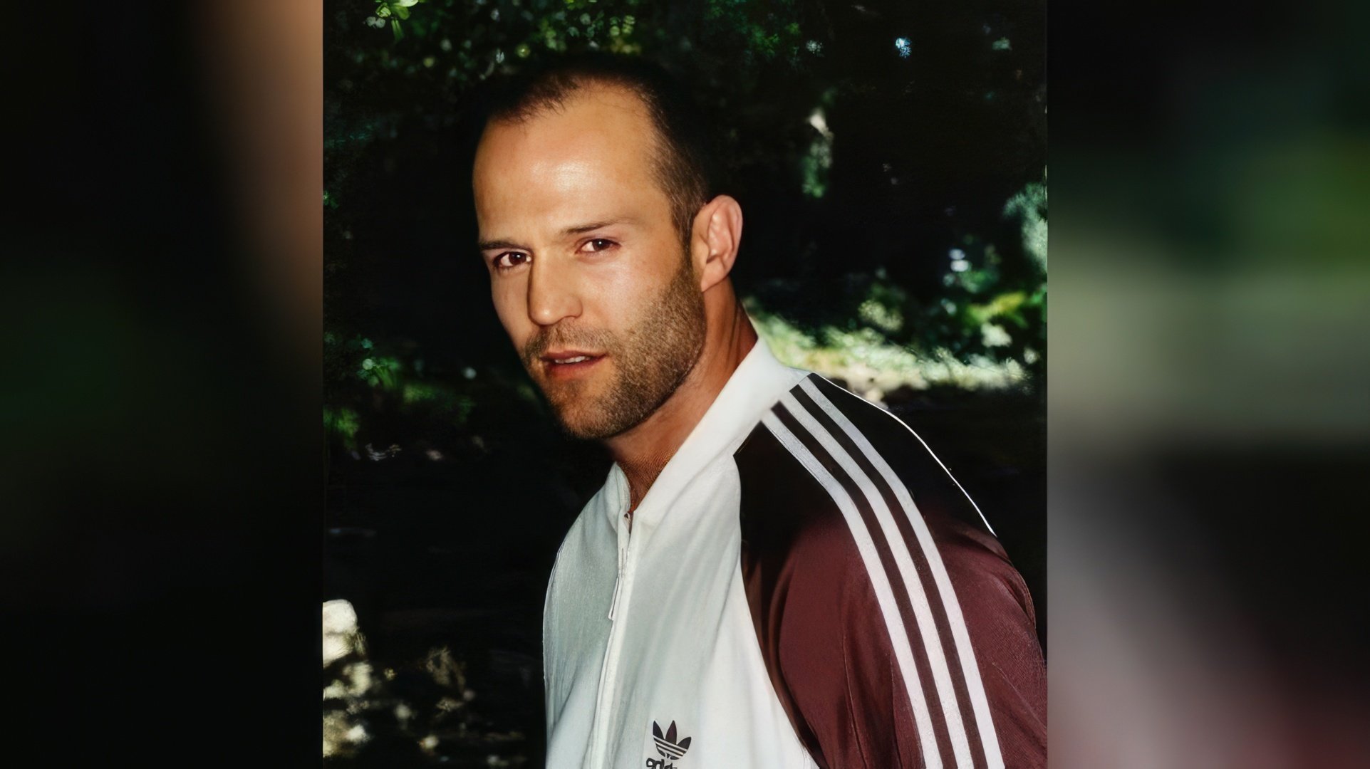 Jason Statham as a young man