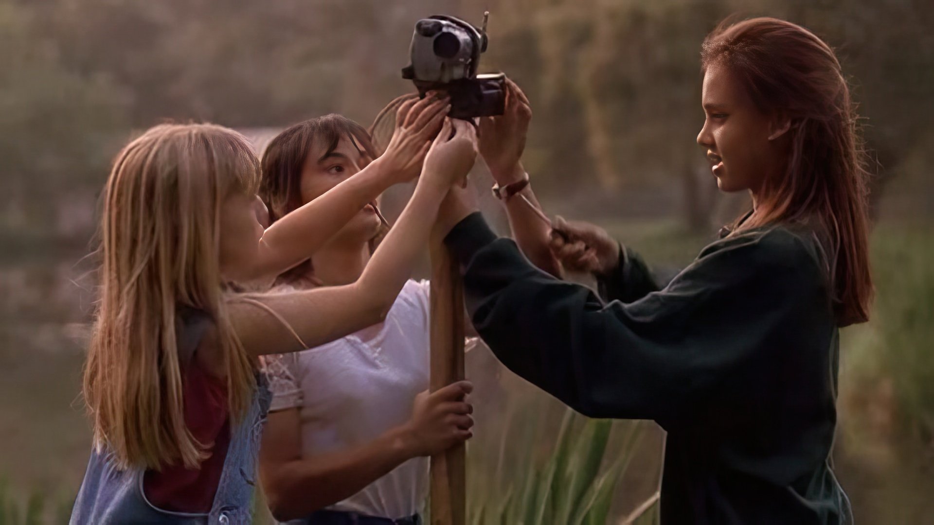 Jessica Alba in the film "Camp Nowhere"