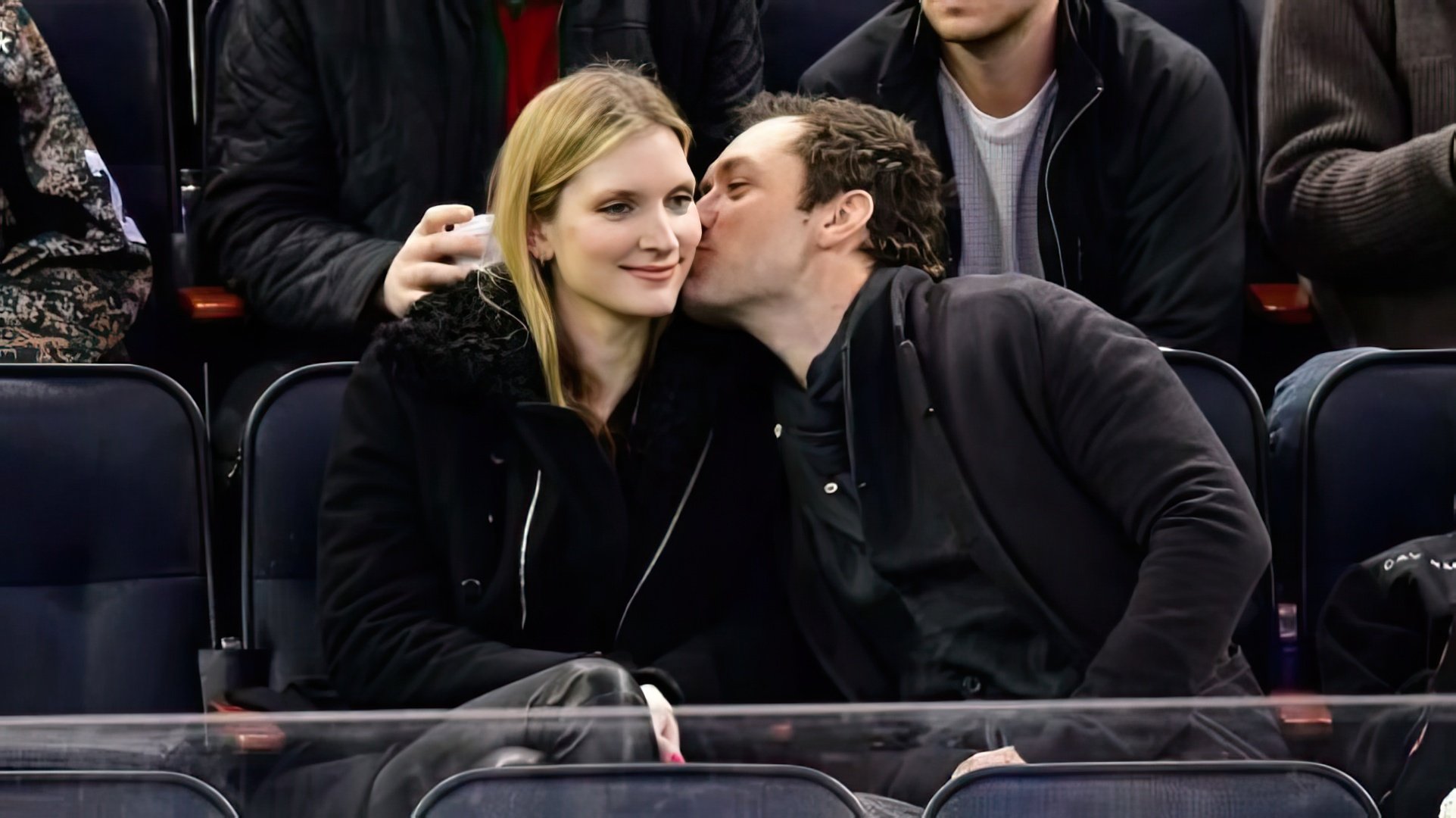 Jude Law and his wife Phillipa Coan