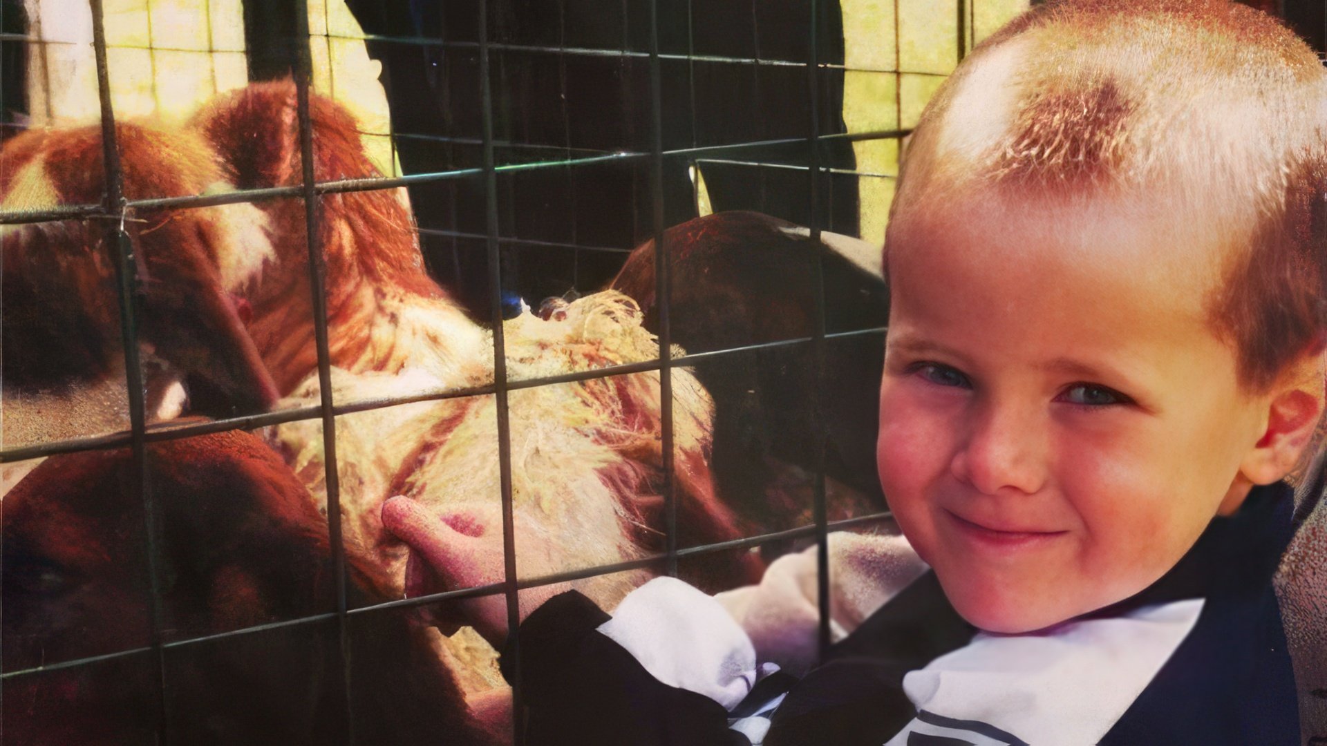 Childhood photo of Jason Statham