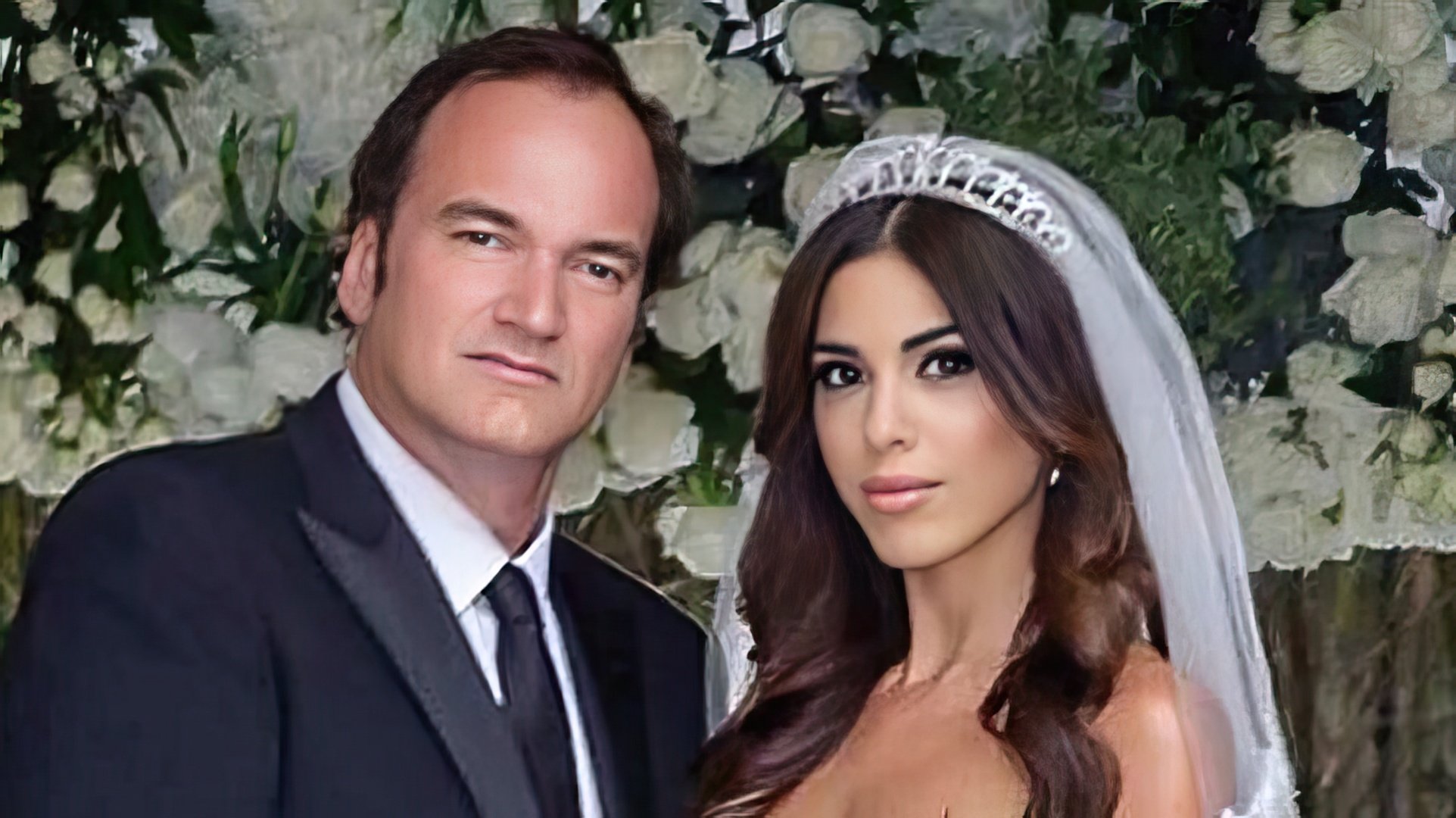 Quentin Tarantino and his wife Daniella Pick