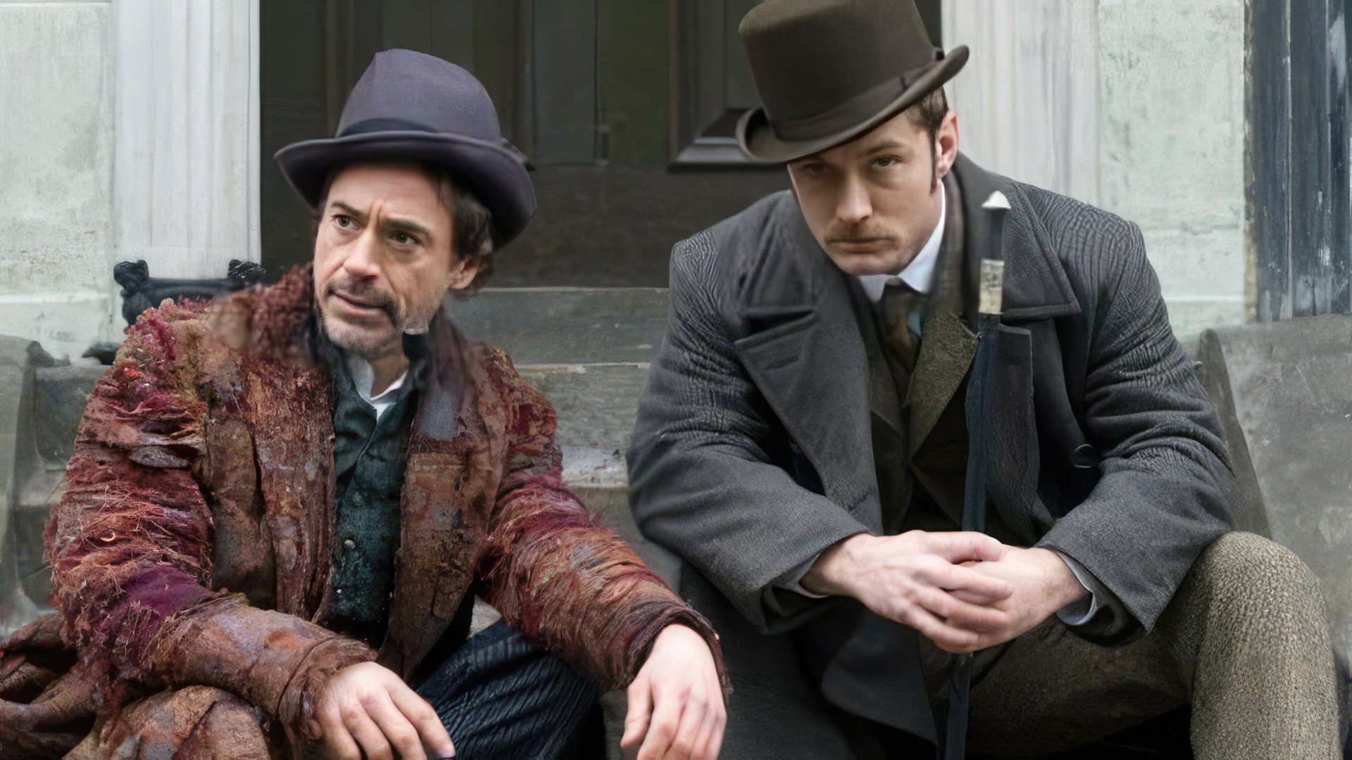 Robert Downey Jr. and Jude Law – another Holmes and Watson