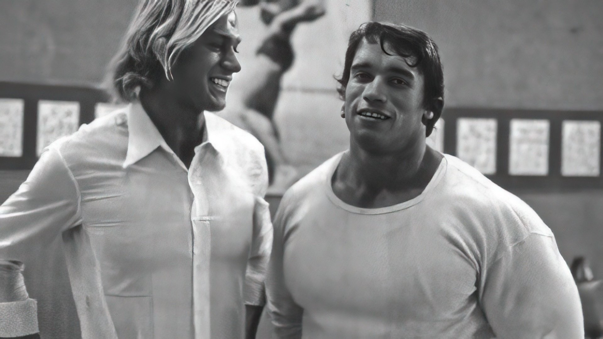 Schwarzenegger's brother Meinhard (left) died in a car accident