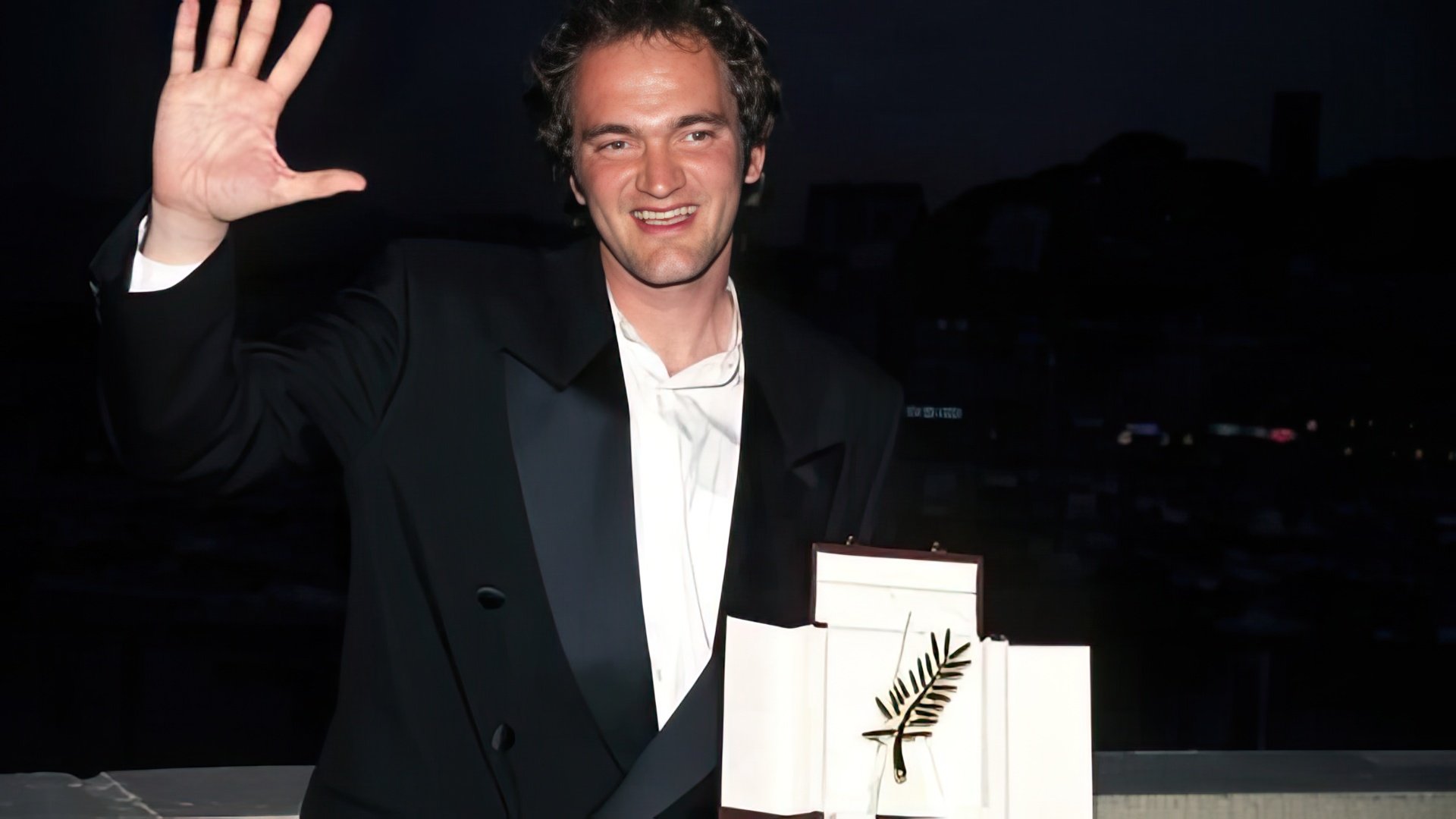 Tarantino received the Palme d'Or in Cannes