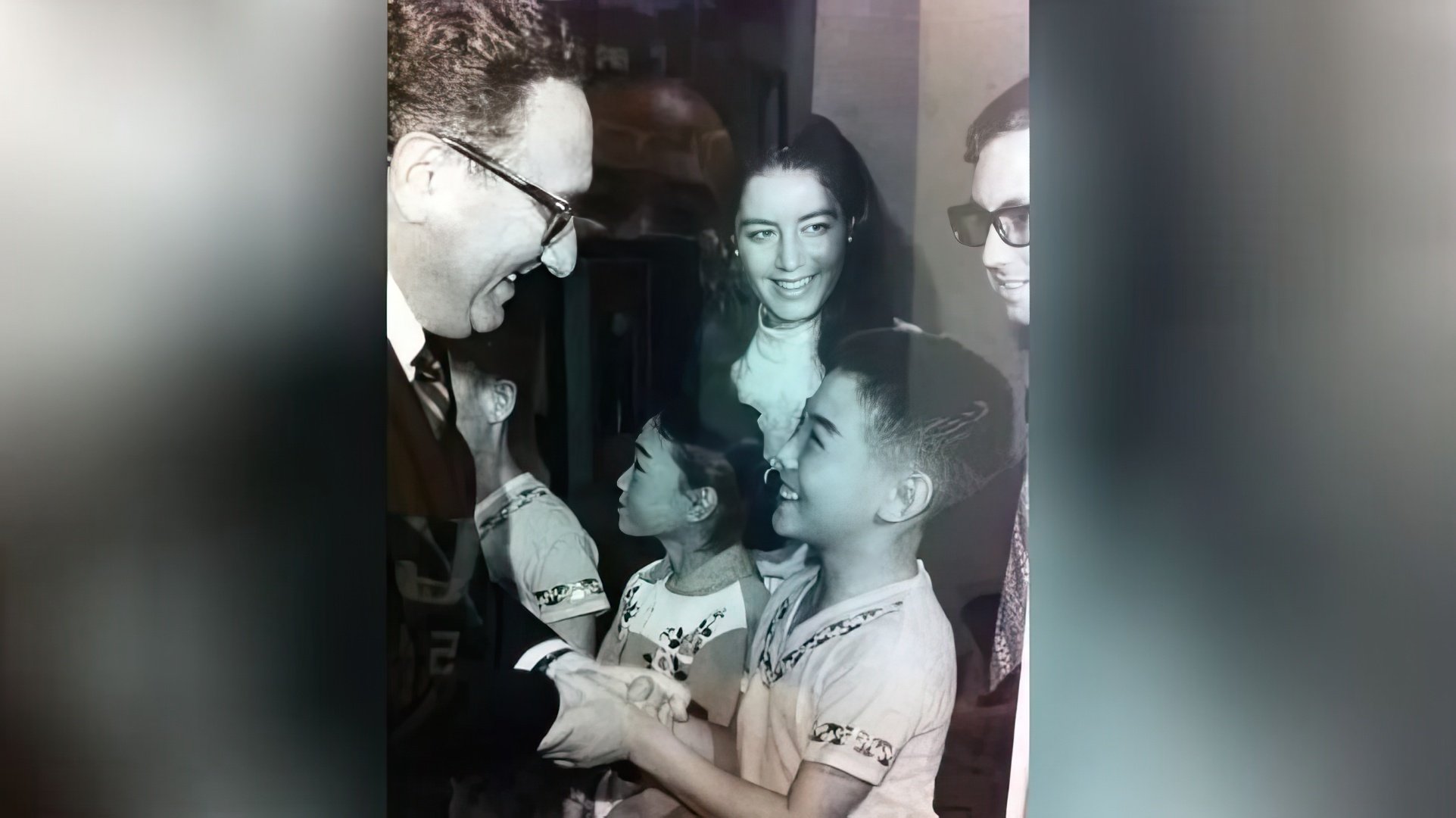 Jet Li Meeting Richard Nixon