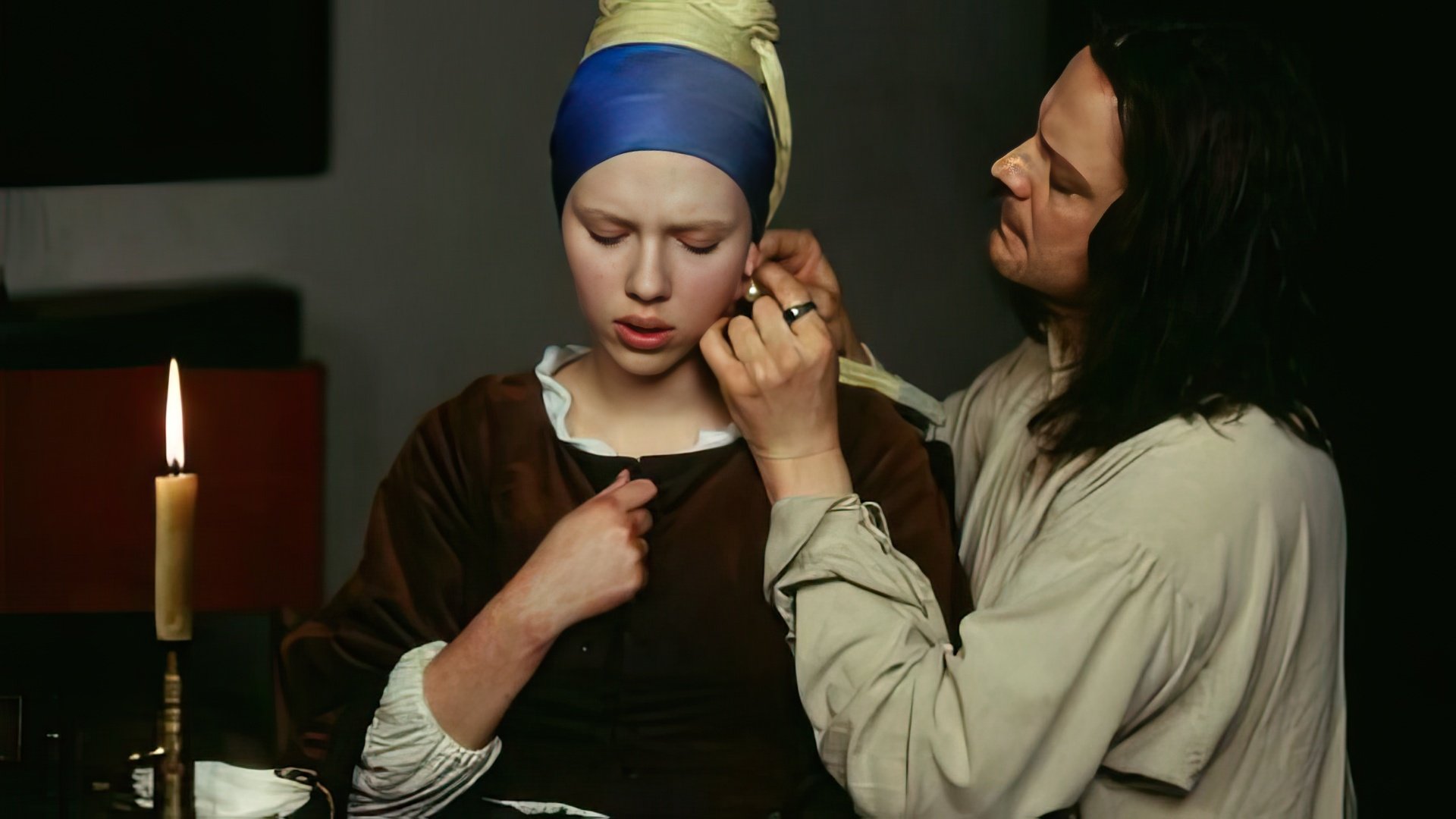 Scarlett Johansson in Girl with a Pearl Earring