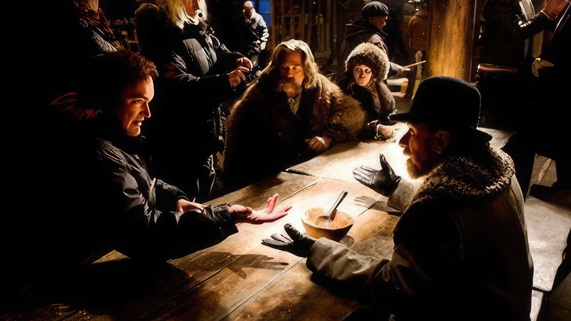 The release of 'The Hateful Eight' (2015) was under threat