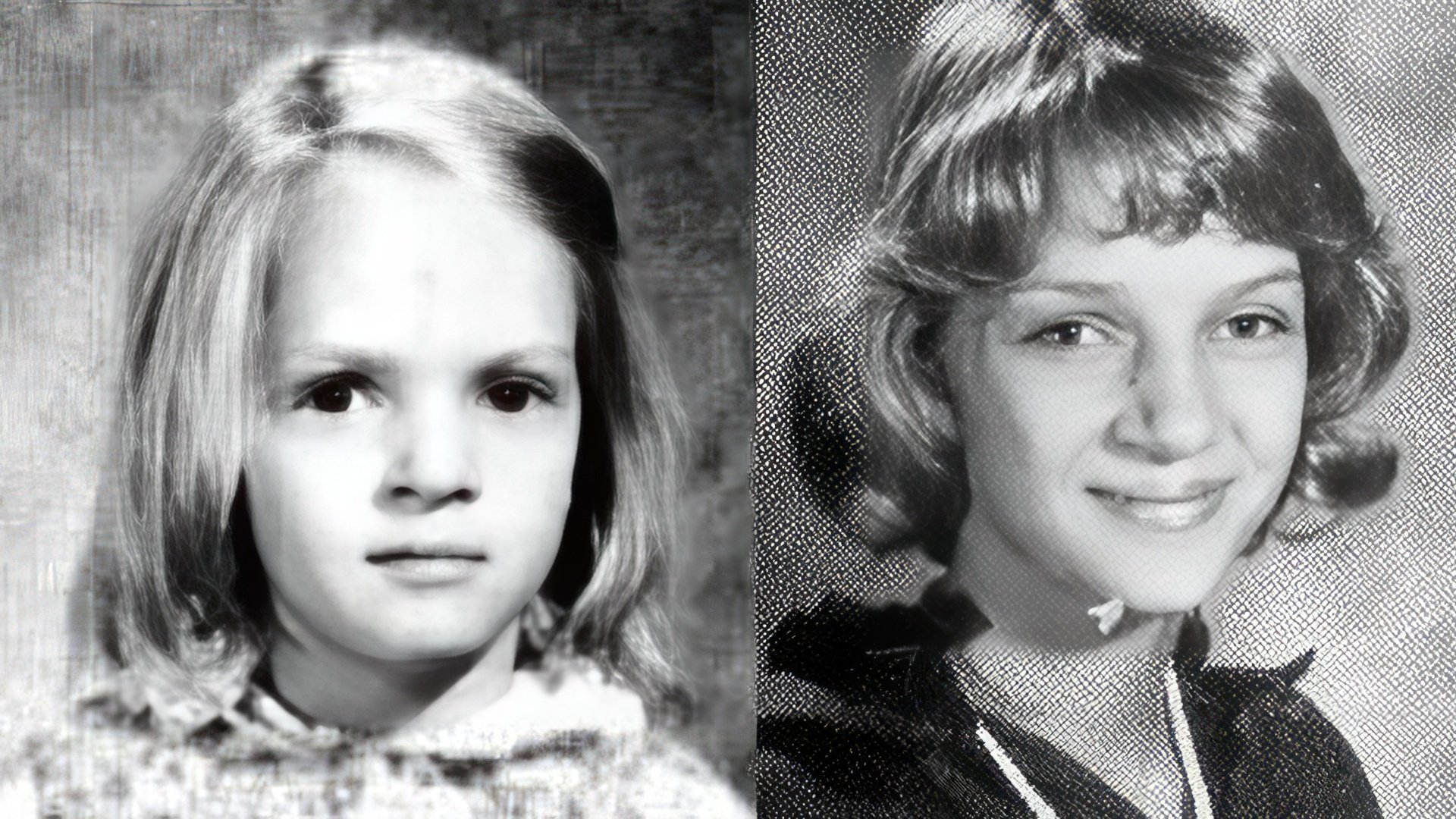 Uma Thurman as a child