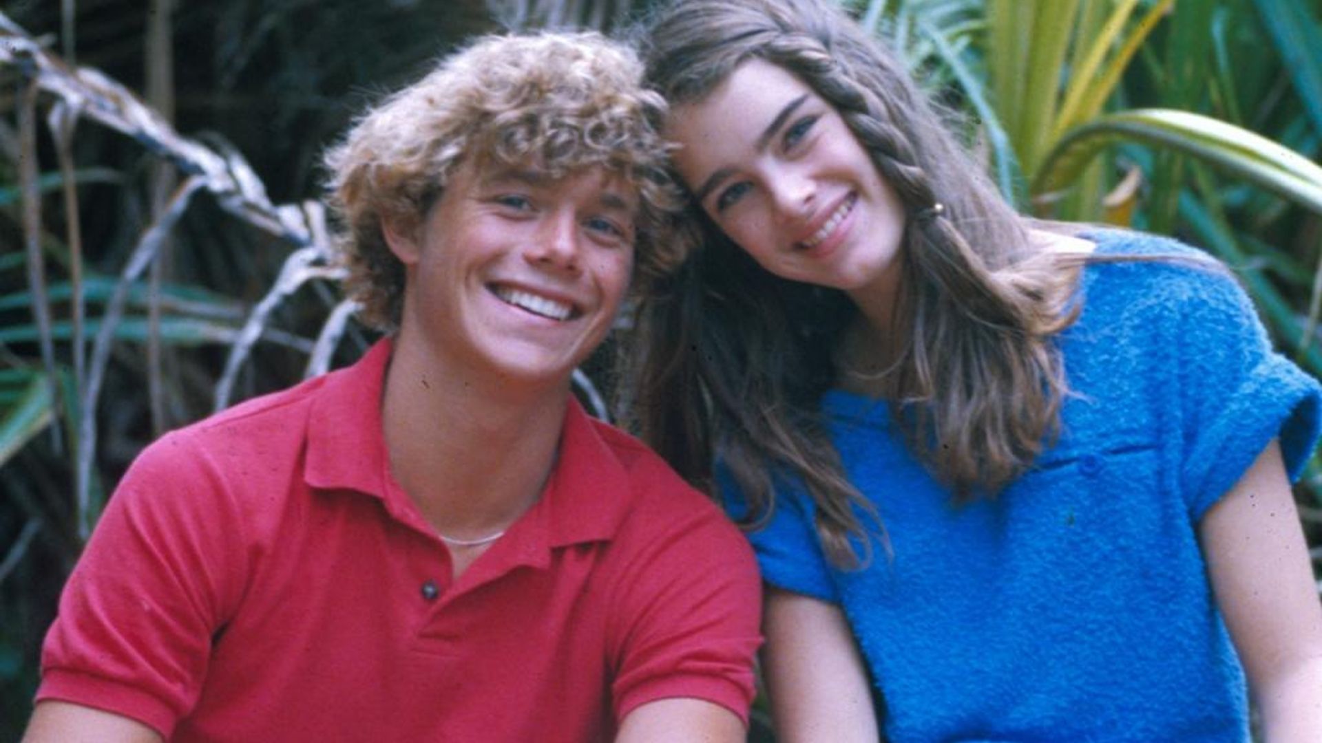 Brooke Shields and Christopher Atkins