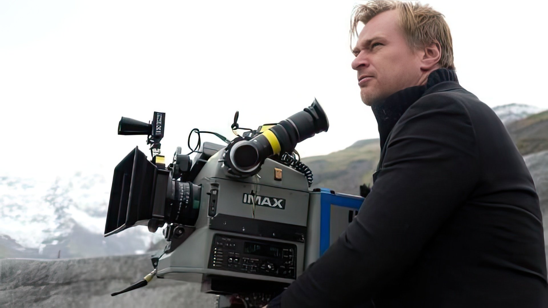 Christopher Nolan on the Set of 'Interstellar'