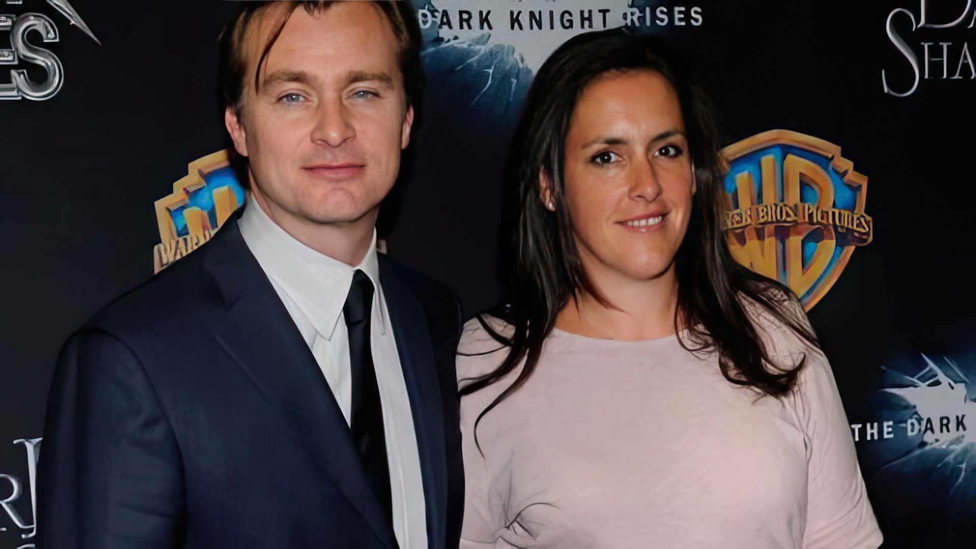 Christopher Nolan with his wife Emma