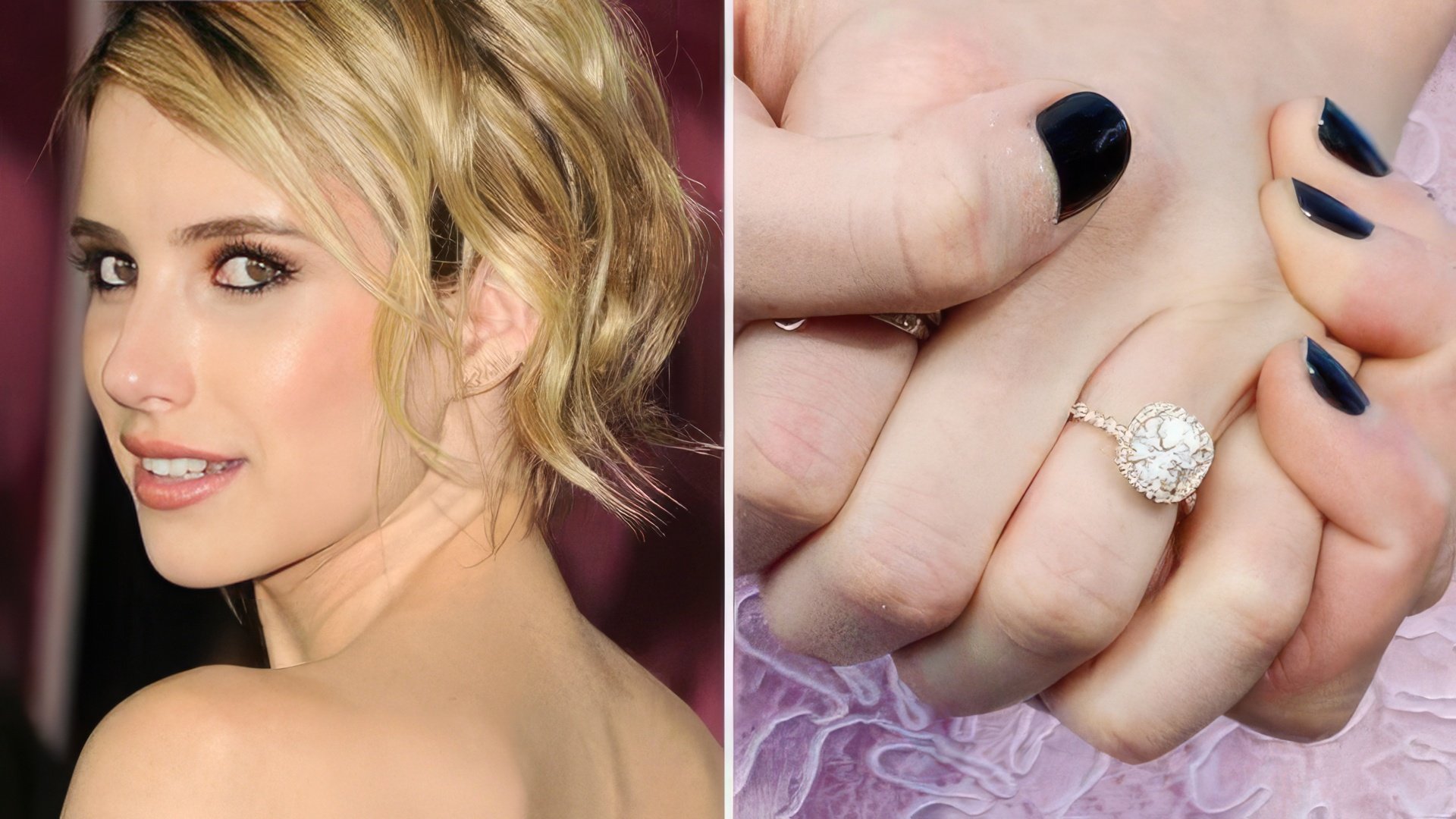 Emma Roberts' engagement ring