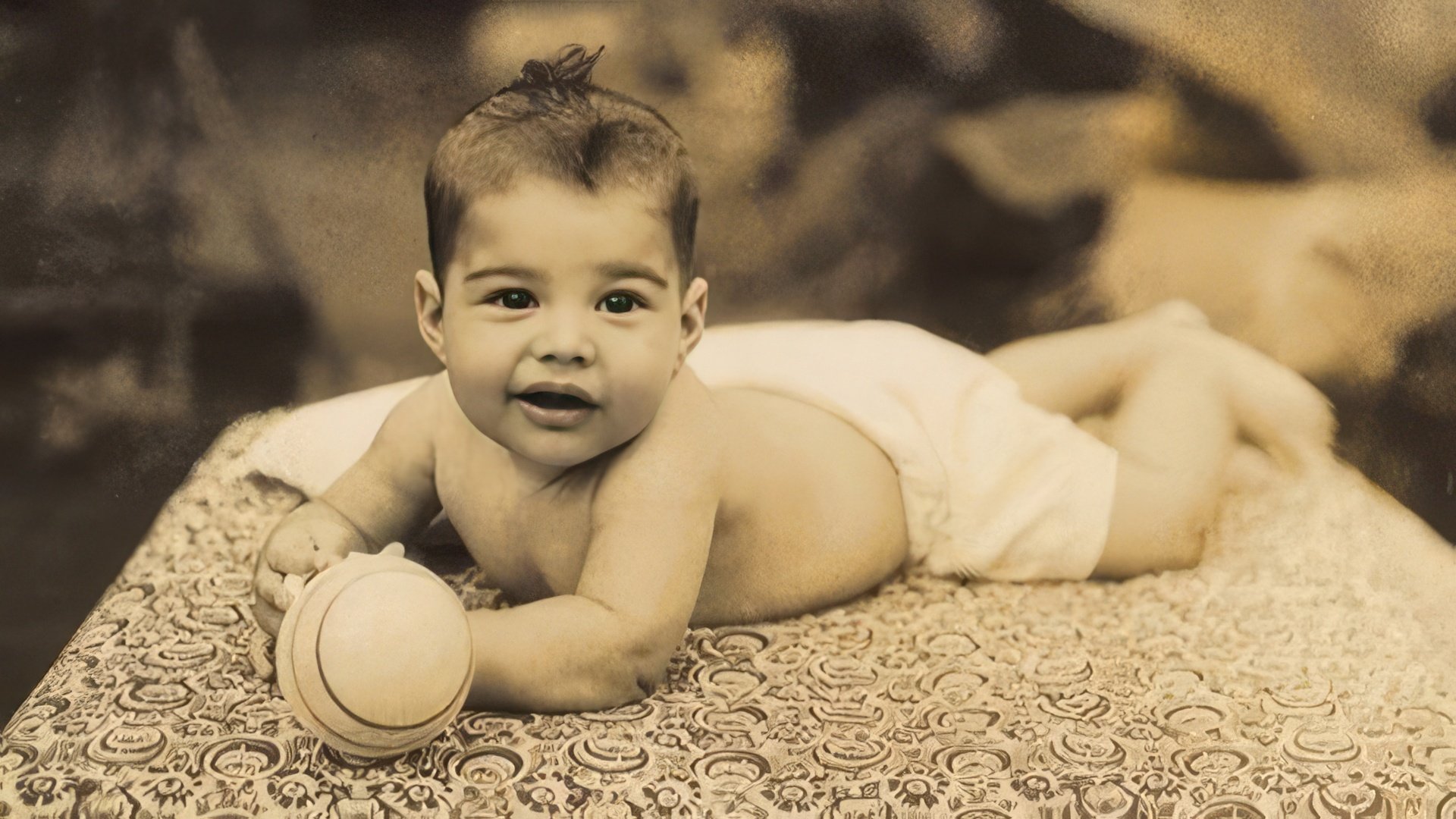 Farrokh Bulsara (Freddie Mercury) as a child