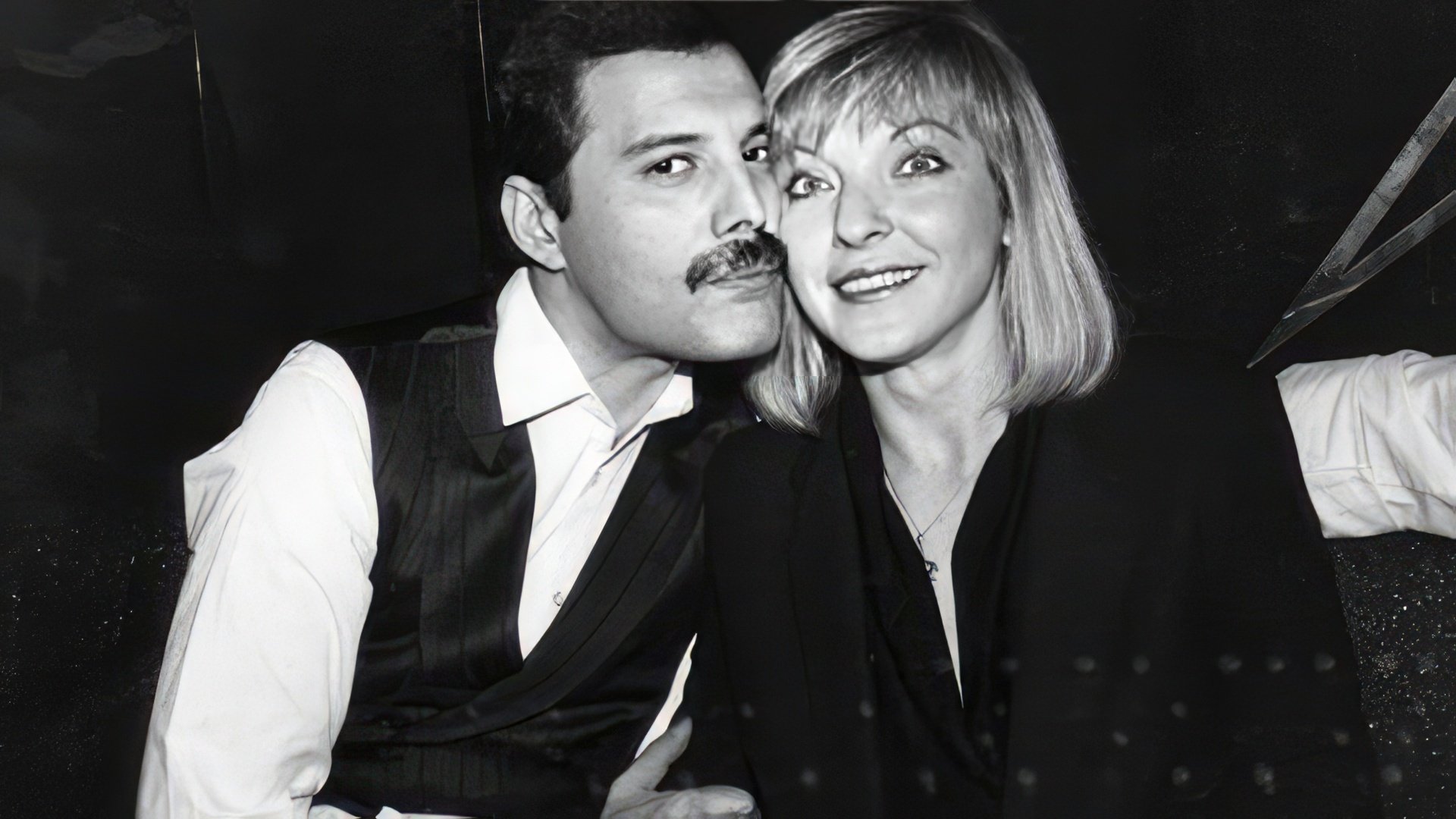 Freddy Mercury and Mary Austin