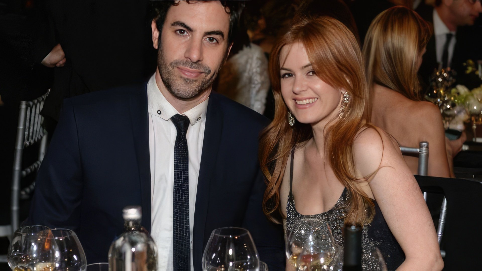 Isla Fisher and Sacha Baron Cohen are married