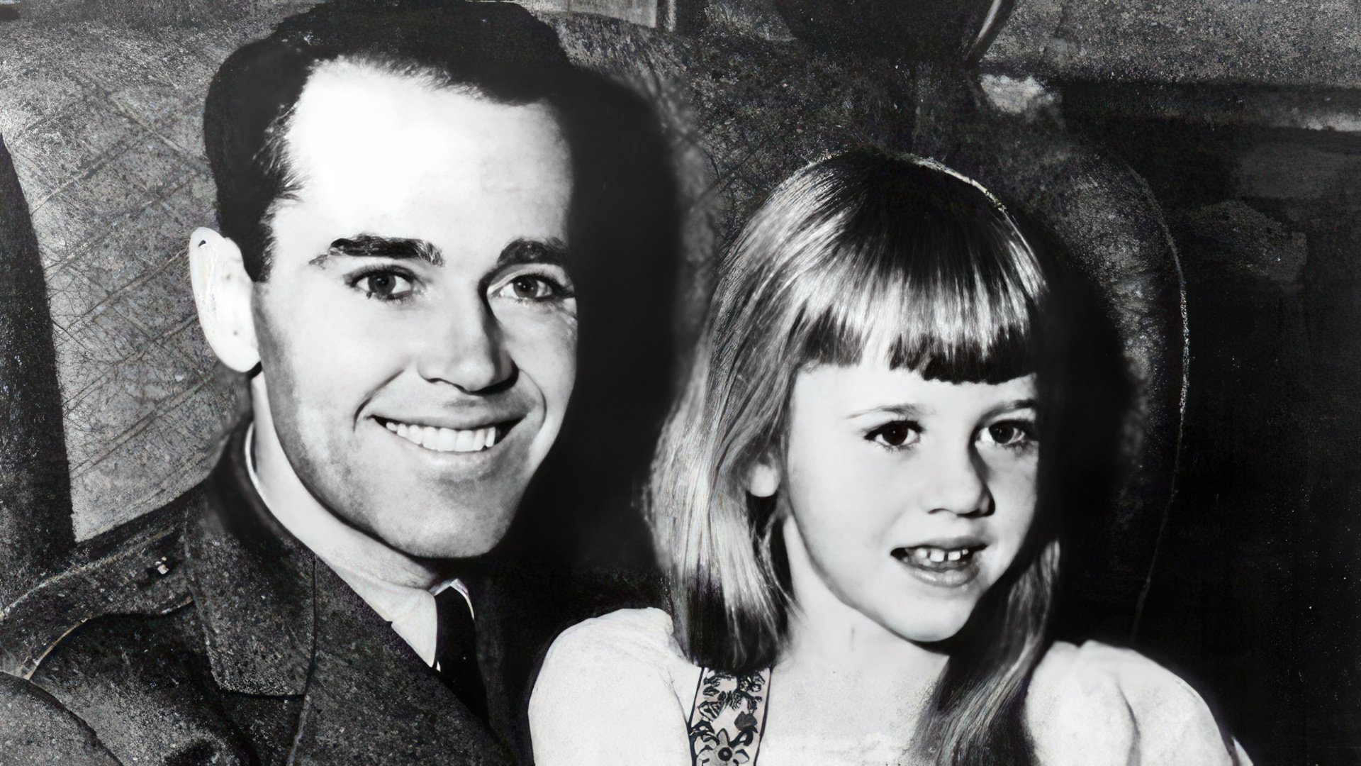 Jane Fonda with her father