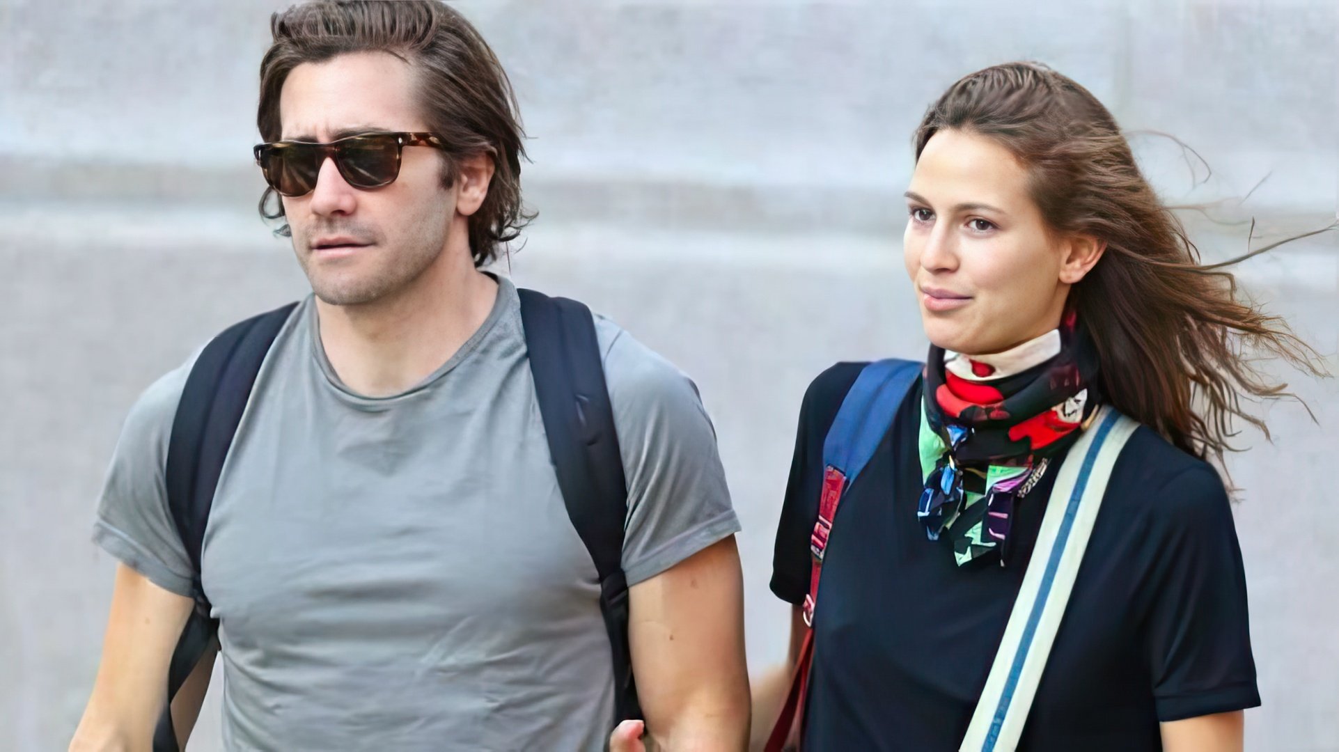 Jeanne Cadieu and Jake Gyllenhaal