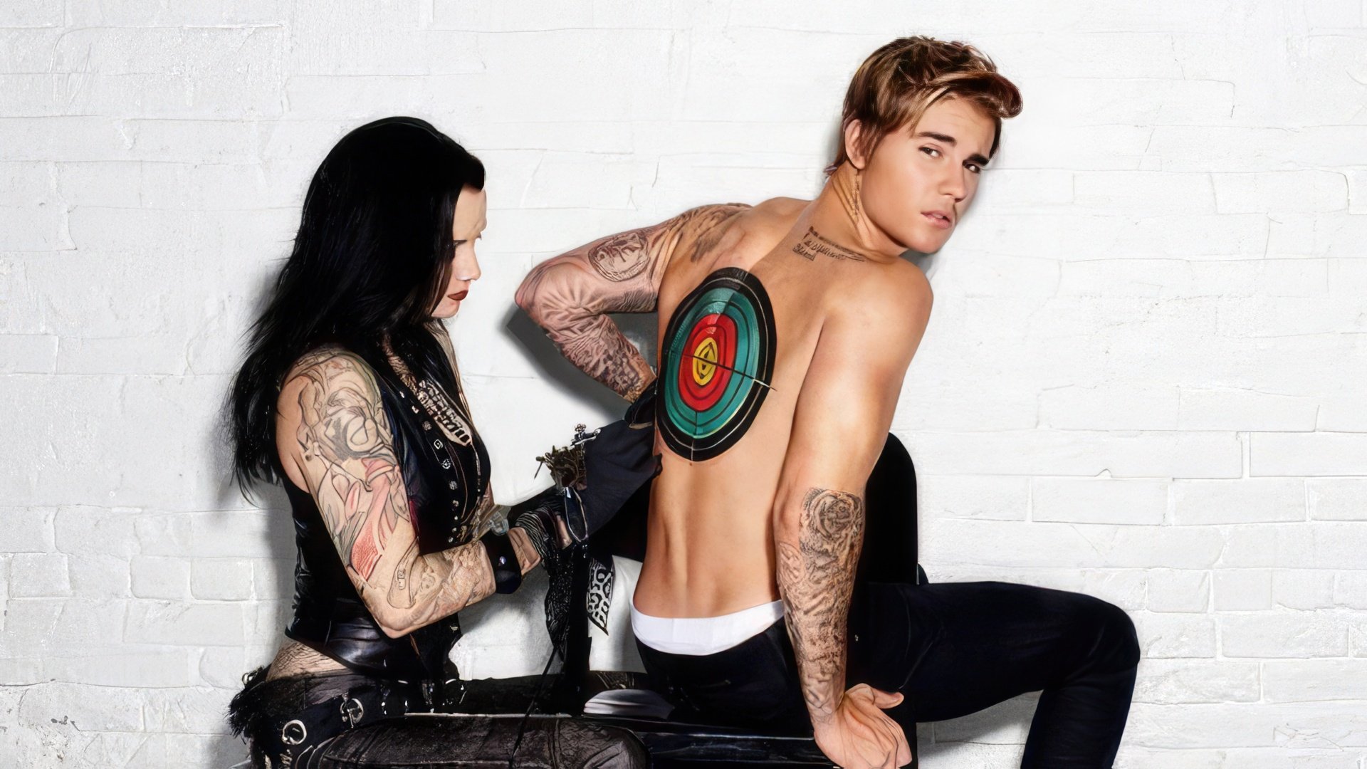 Justin Bieber and his tattoos