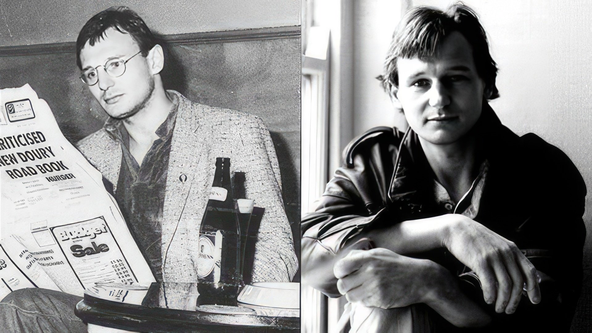Liam Neeson as a young man