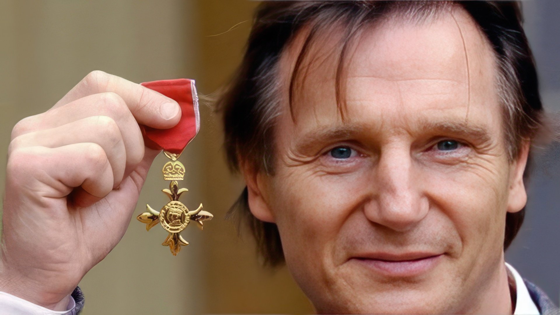 Liam Neeson awarded the Order of the British Empire