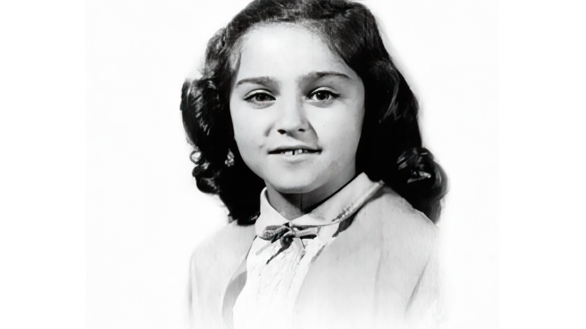 Madonna as a child