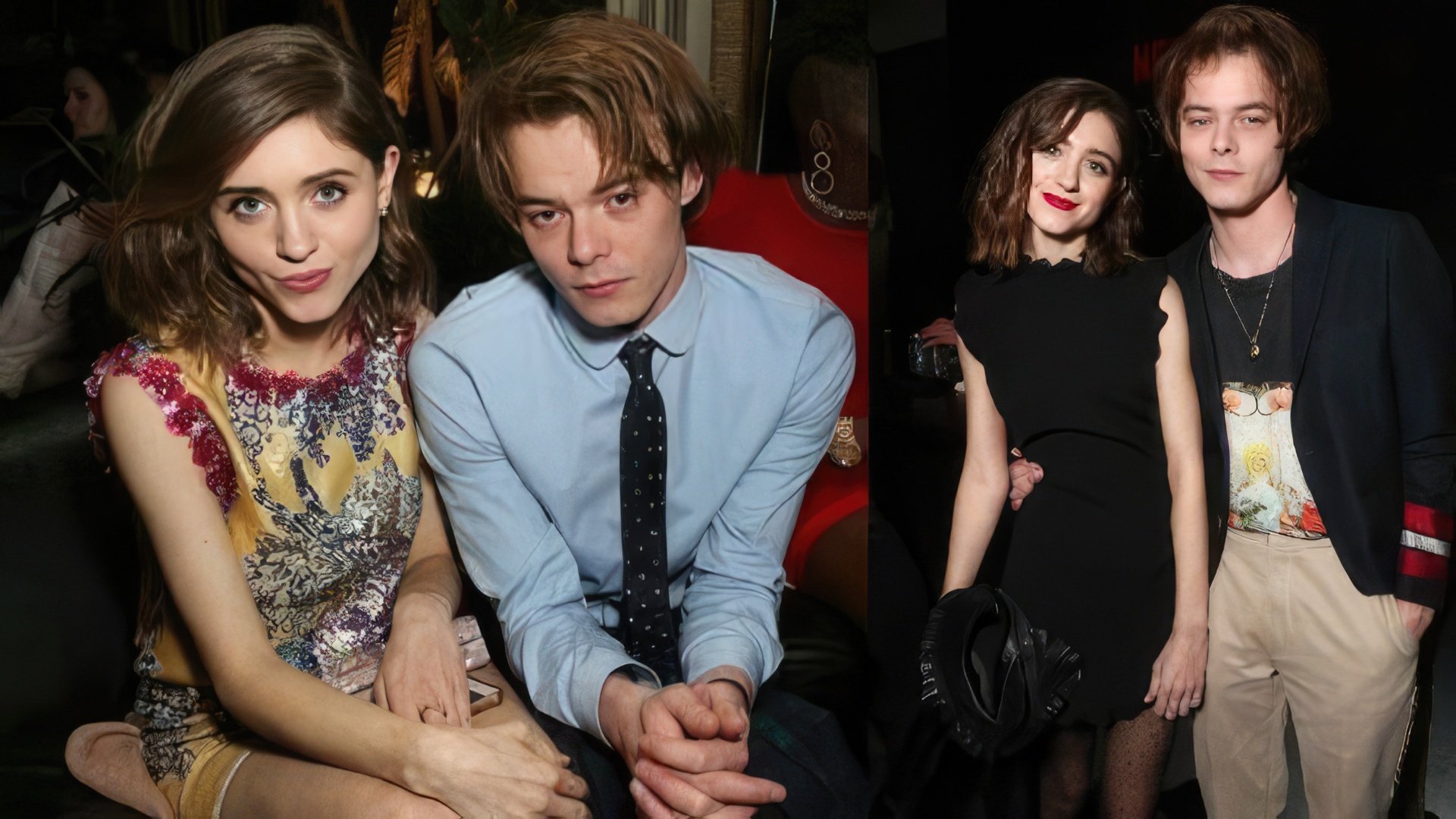 Charlie Heaton and Natalia Dyer