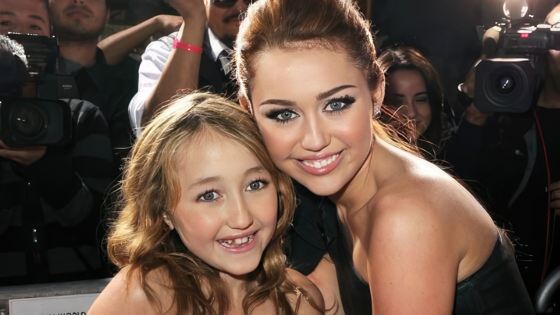 Pictured: Miley and Noah Cyrus