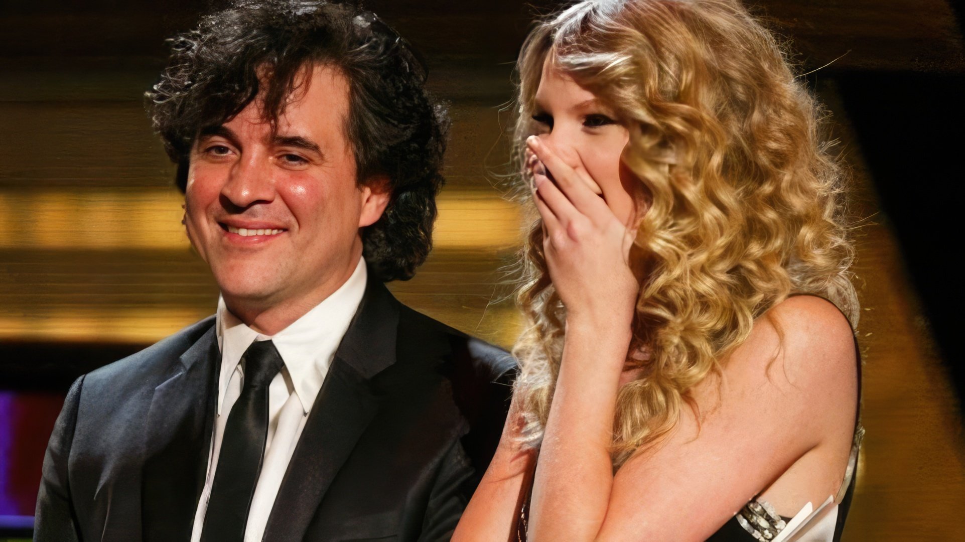 Taylor Swift and Scott Borchetta