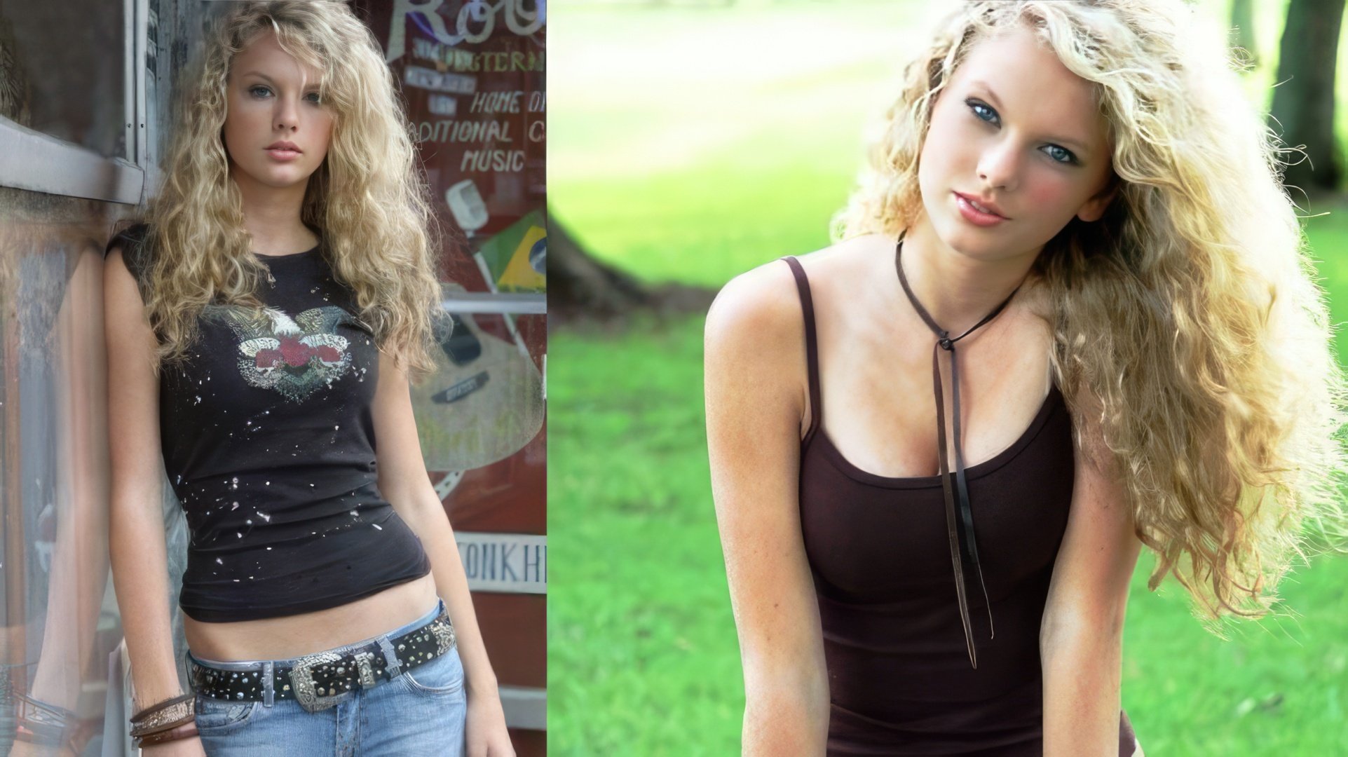 Taylor Swift in her youth