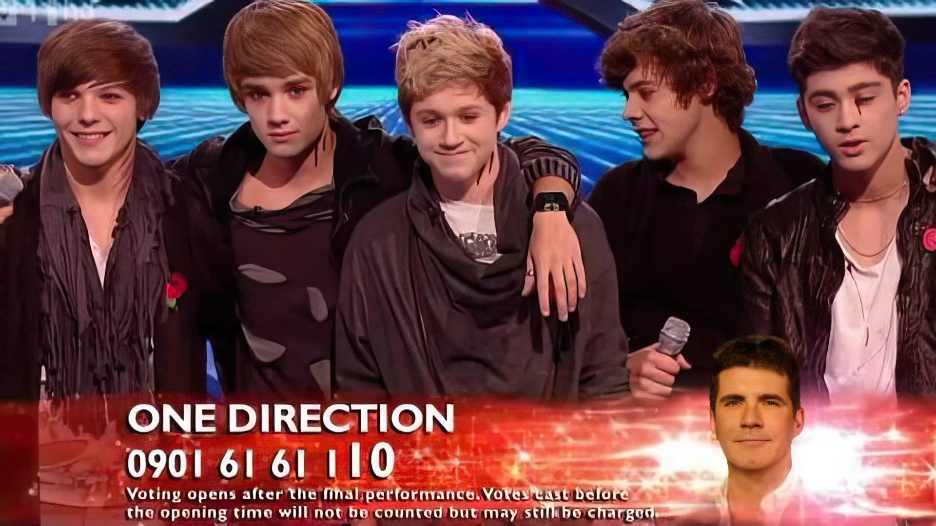 The band One Direction was formed in 2010 on the X-Factor show
