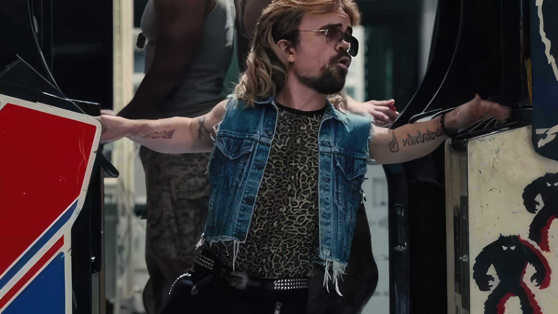 The congenital condition didn't stop Peter from looking cool