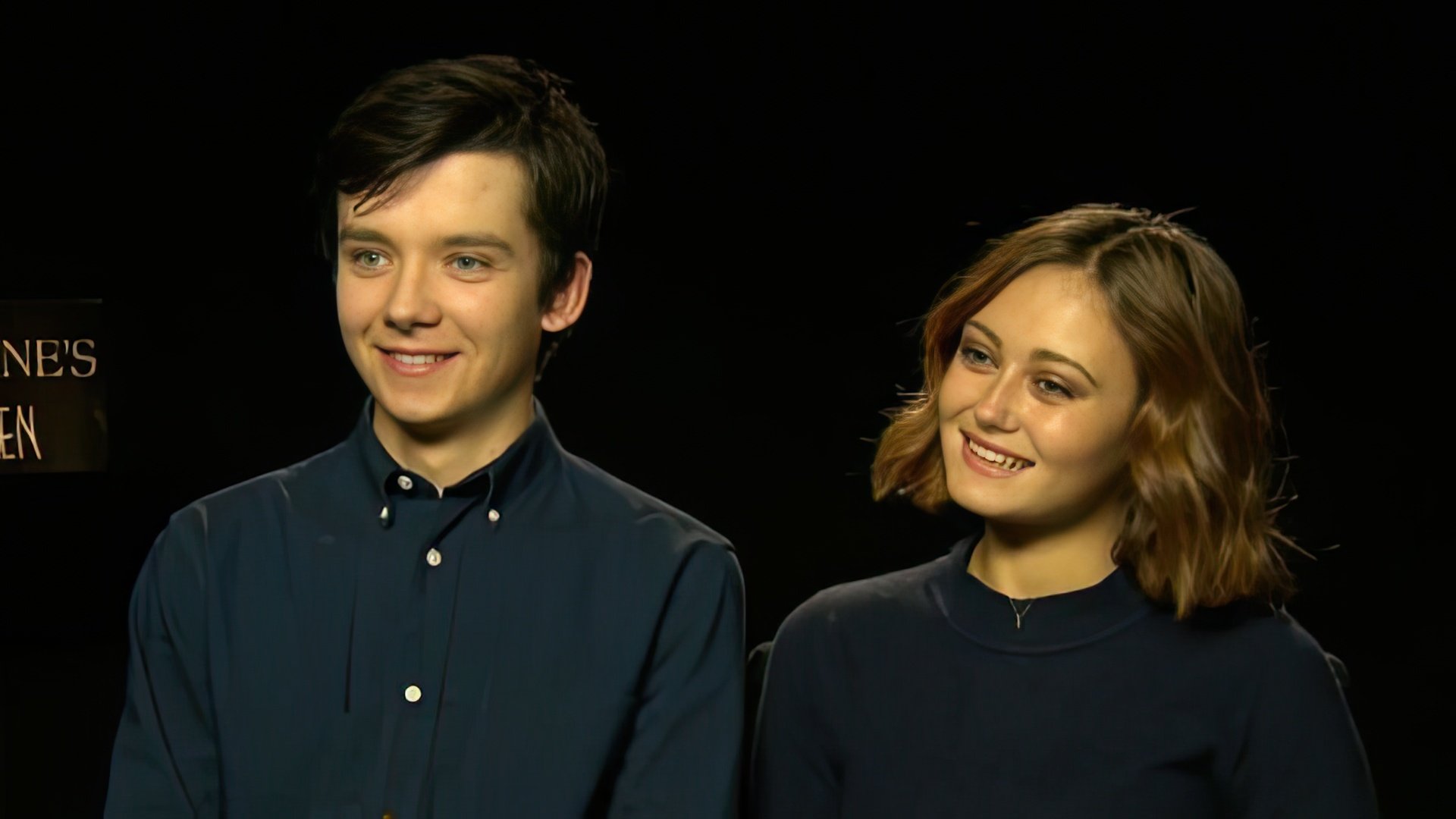 Asa Butterfield and Ella Purnell