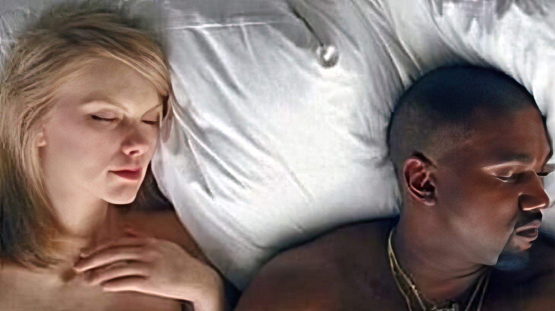 Wax Taylor Swift in Kanye's music video