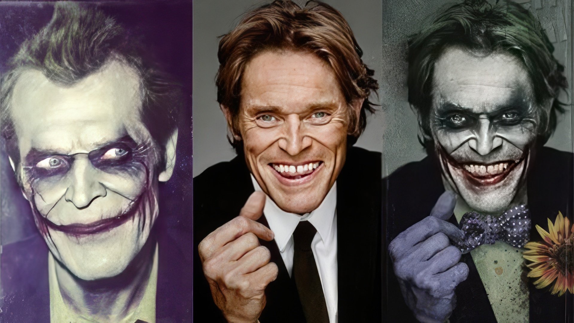 Willem Dafoe as the Joker