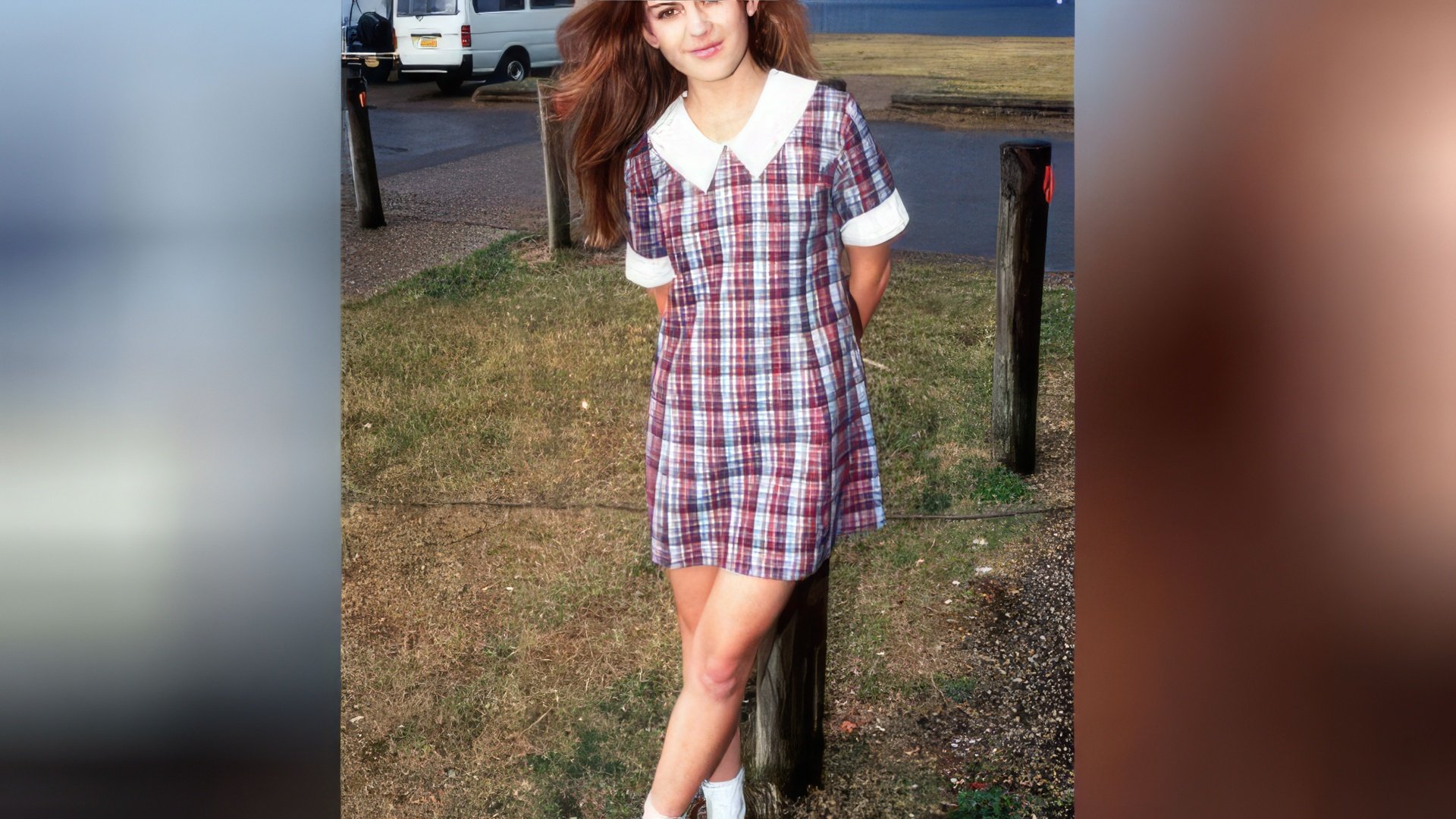 Young Isla Fisher in the TV series Home and Away