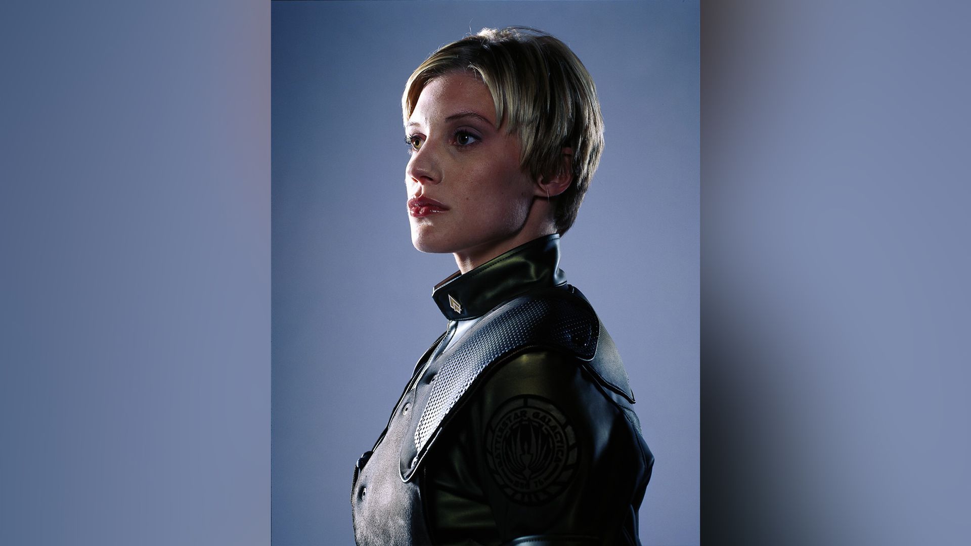 Katee Sackhoff as Lieutenant Kara Starbuck Thrace