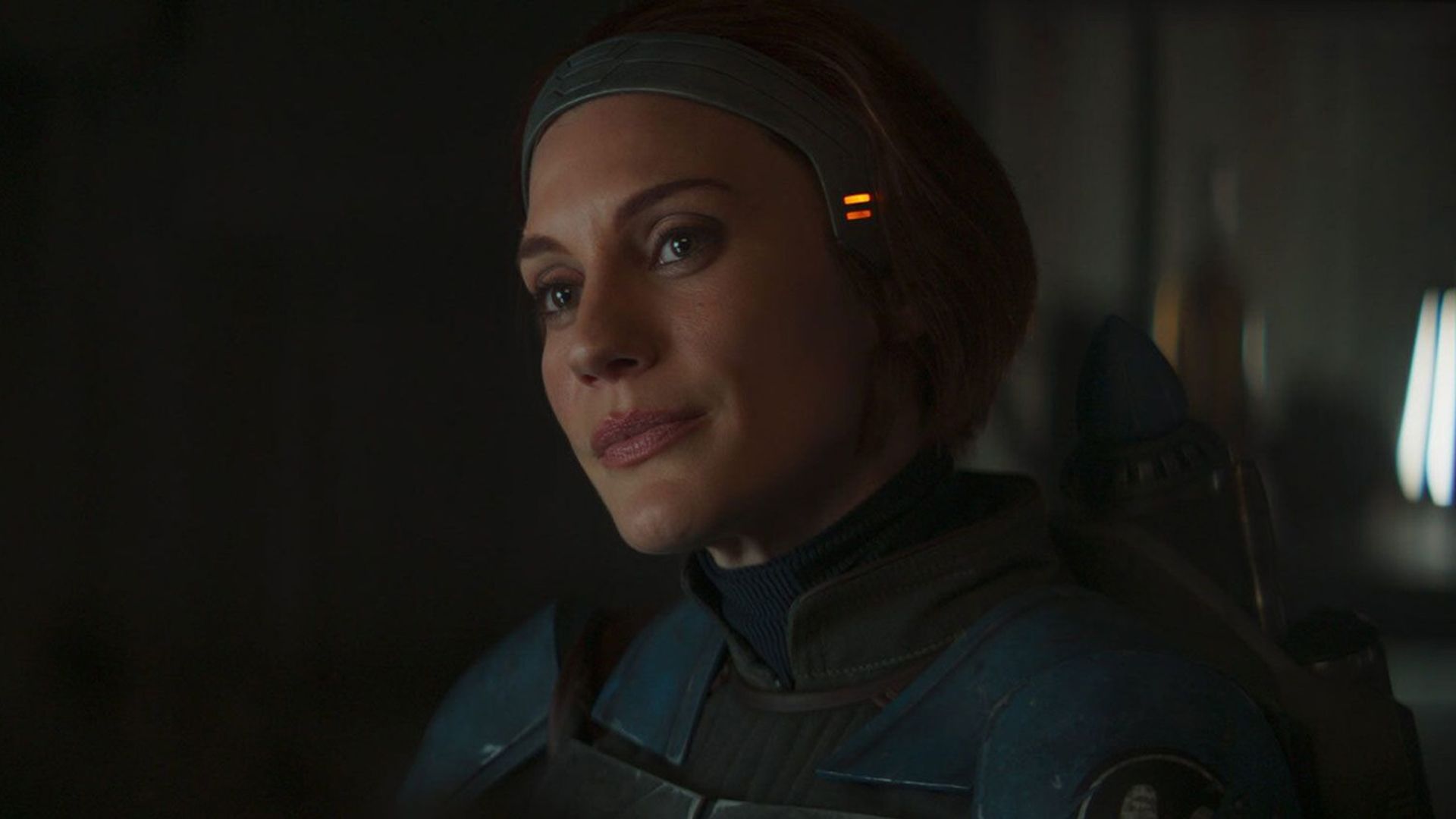 Katee Sackhoff in The Mandalorian