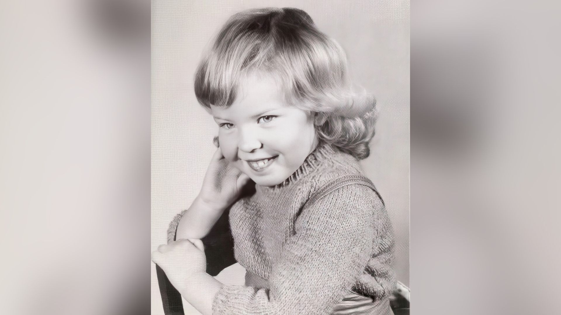 Kylie Minogue as a kid