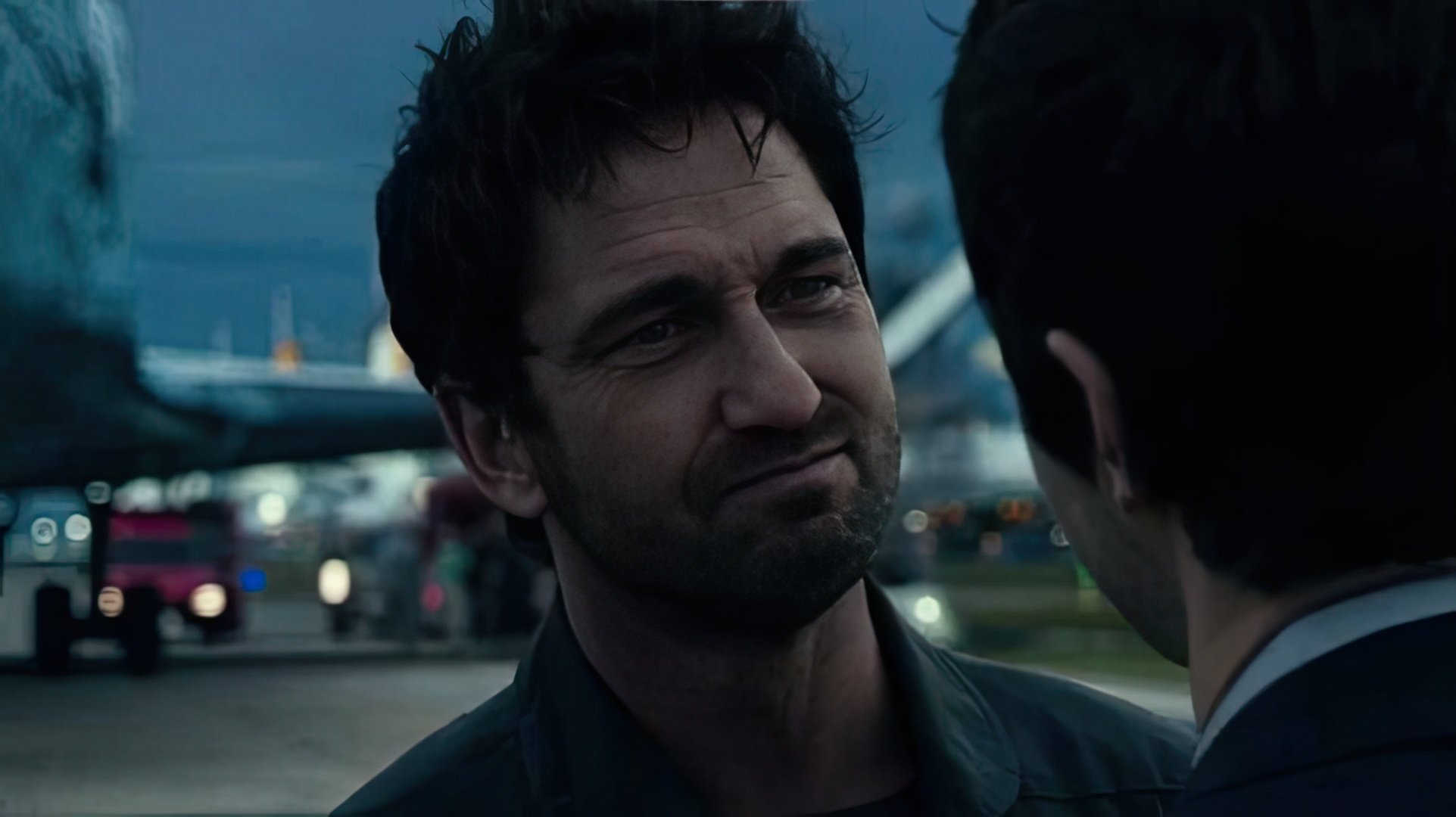 A shot from the movie "Geostorm"
