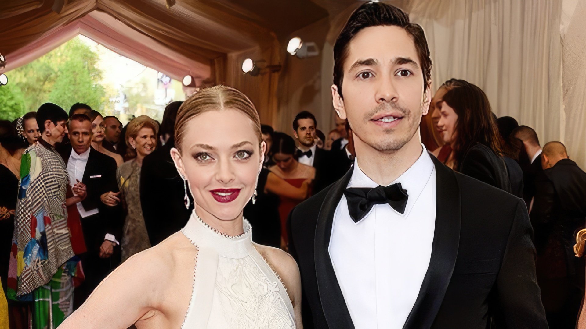 Amanda Seyfried and Justin Long