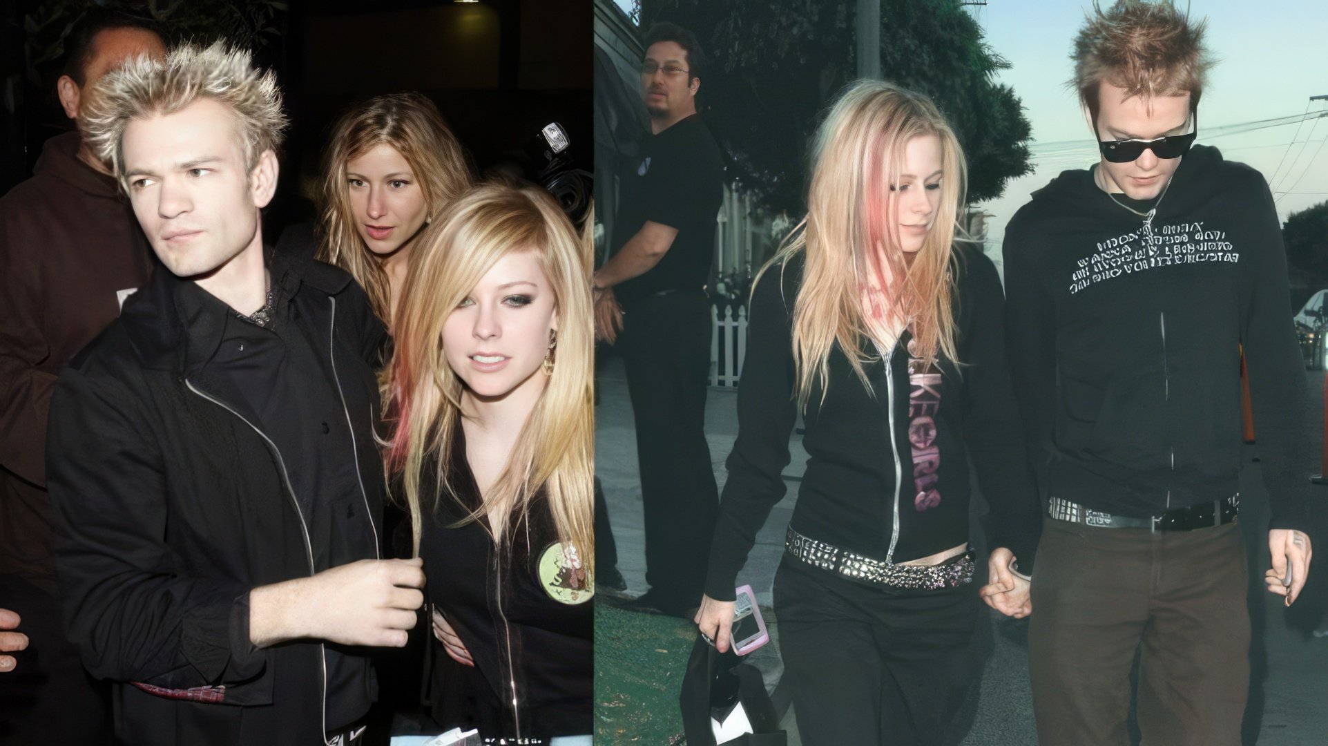 Avril Lavigne and Deryck Whibley