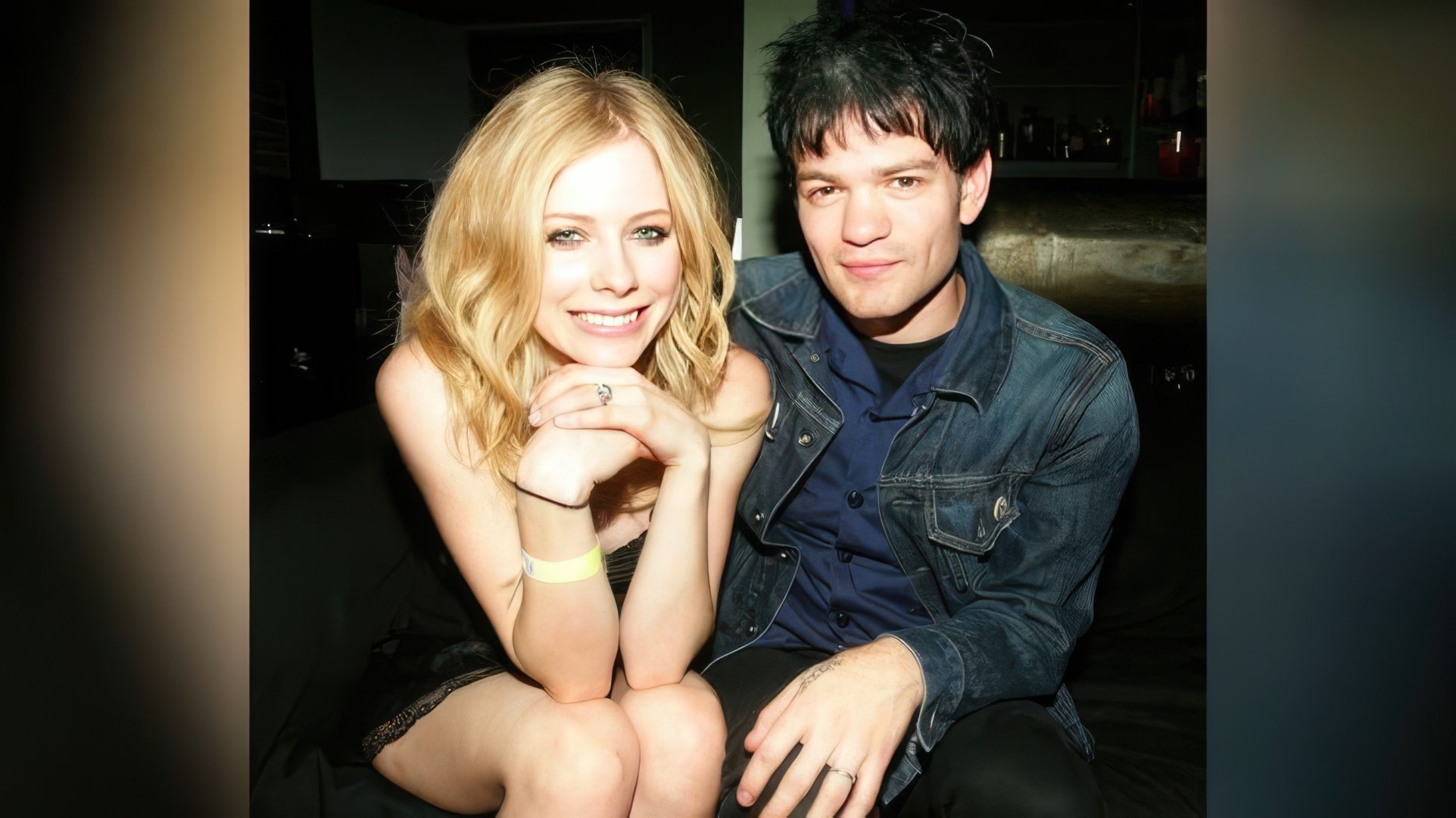 Avril Lavigne and the leader of Sum 41