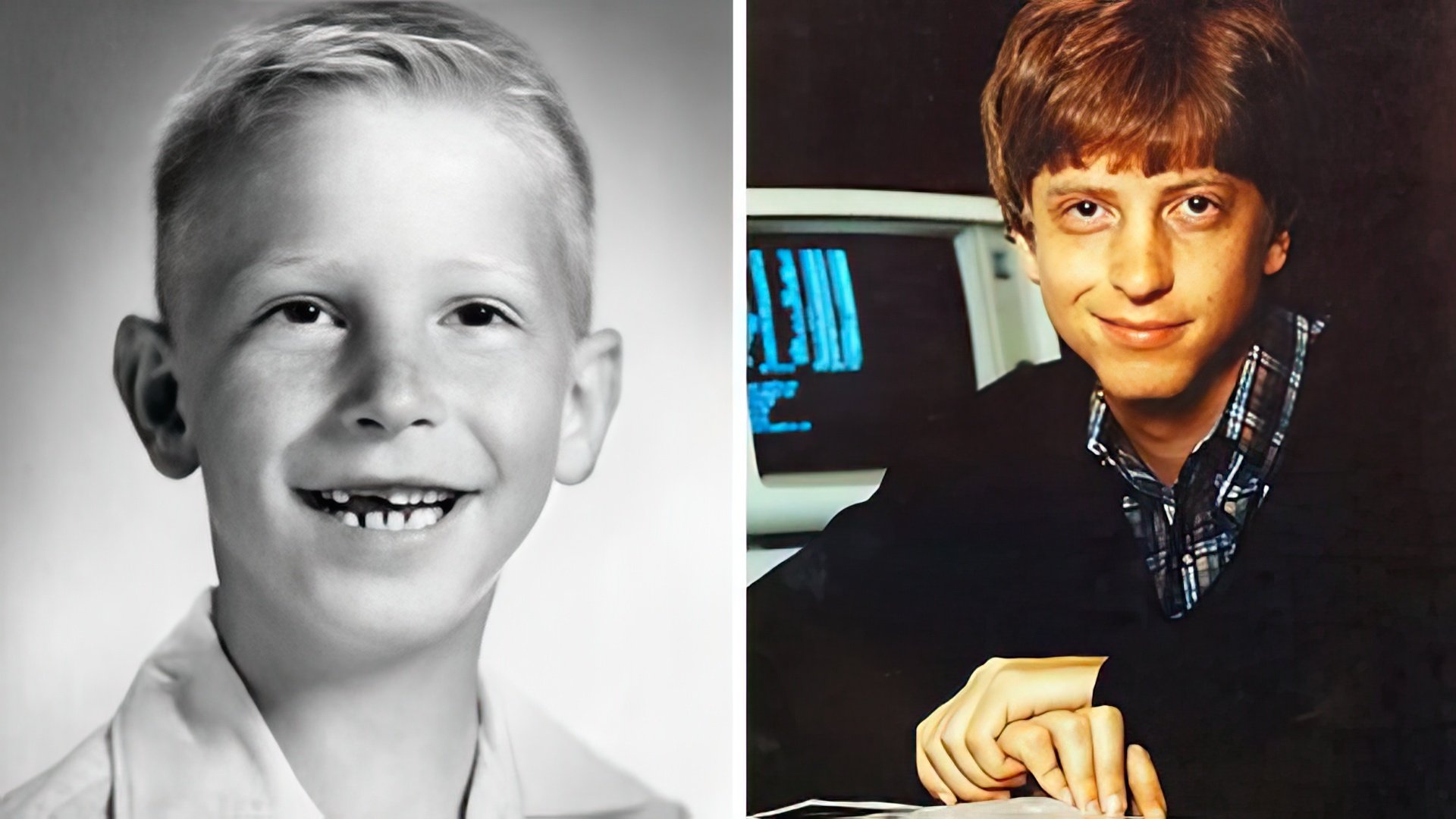 Bill Gates in his youth