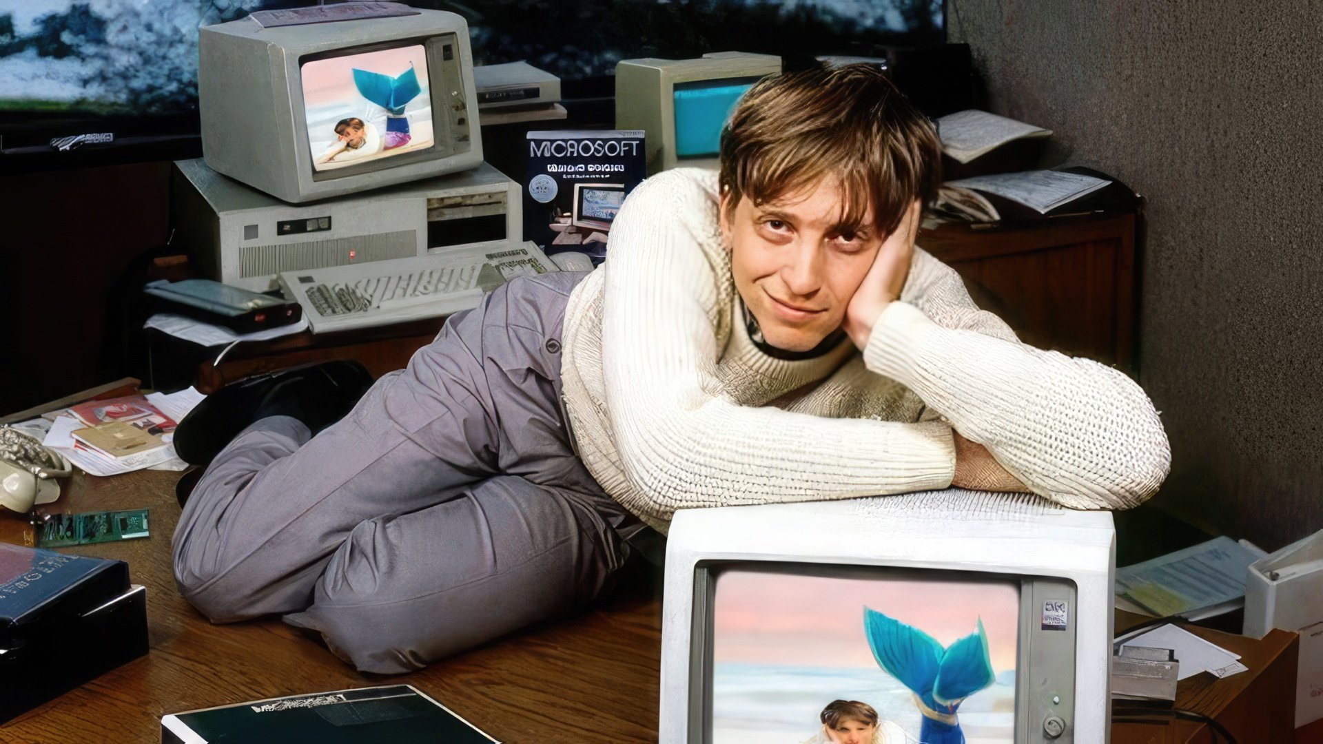 Bill Gates developed a passion for computers at just 12 years old