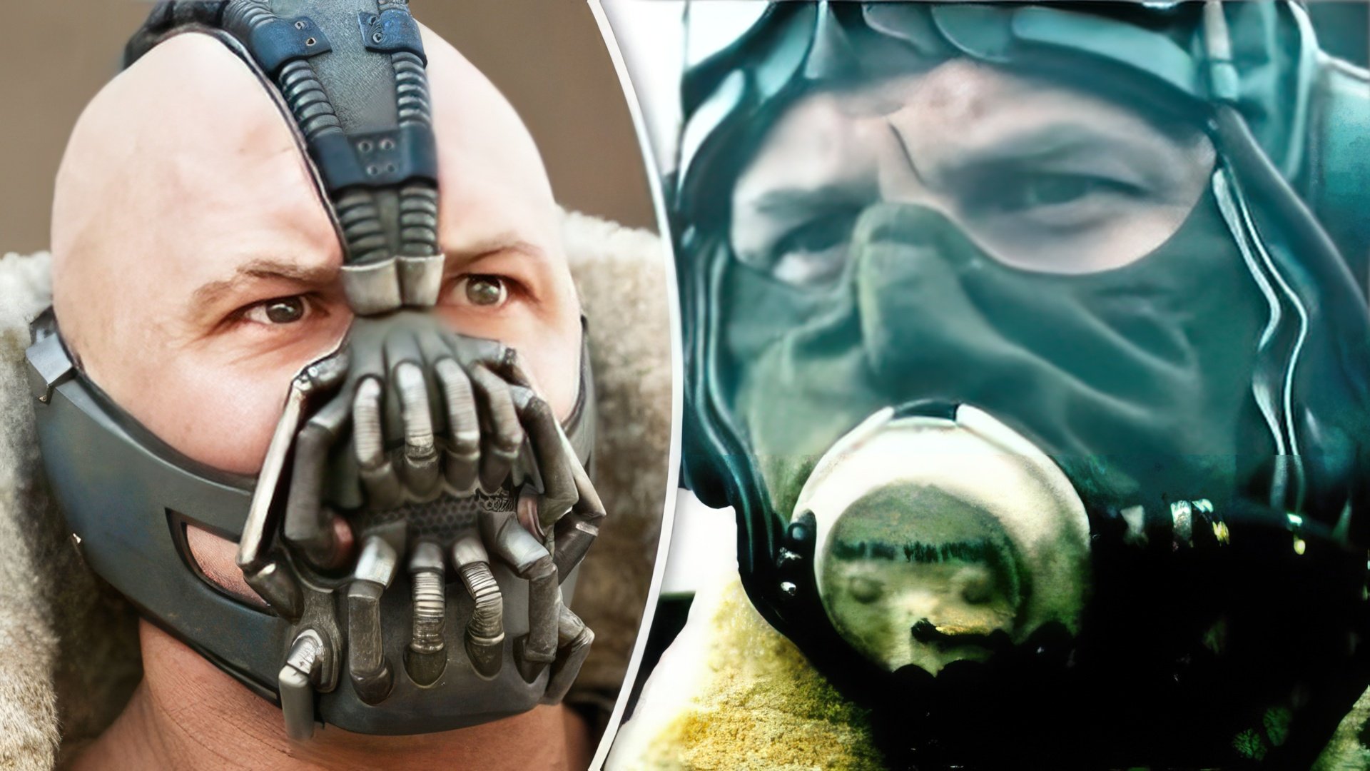 Covering Hardy's face with a mask is already a tradition