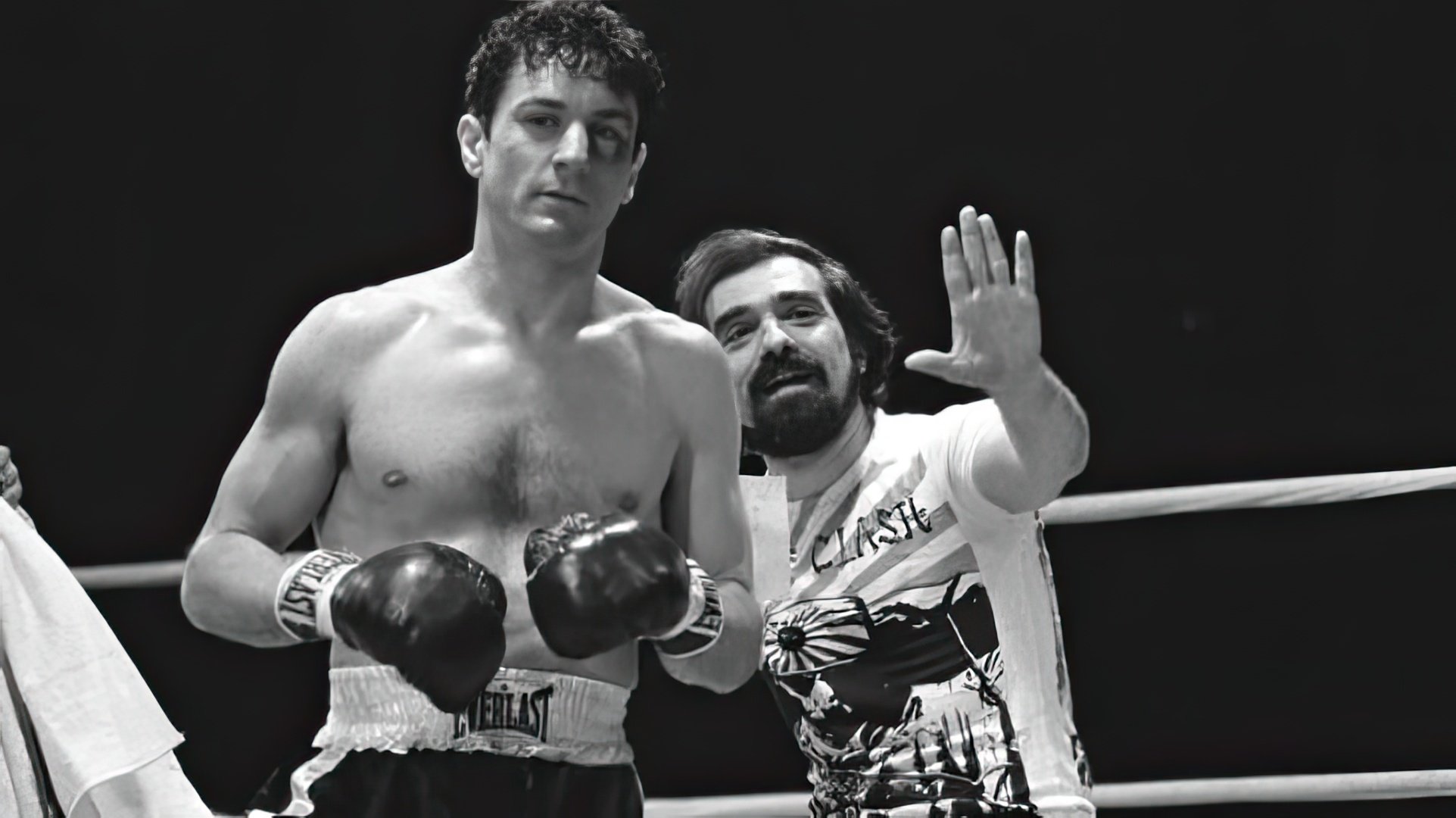 Filming of the movie 'Raging Bull'