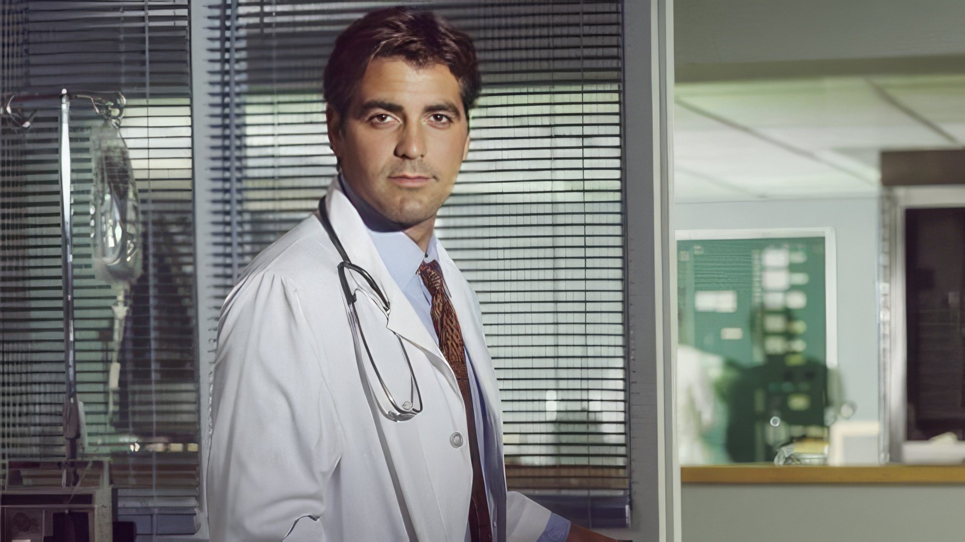 George Clooney in the series 'ER'