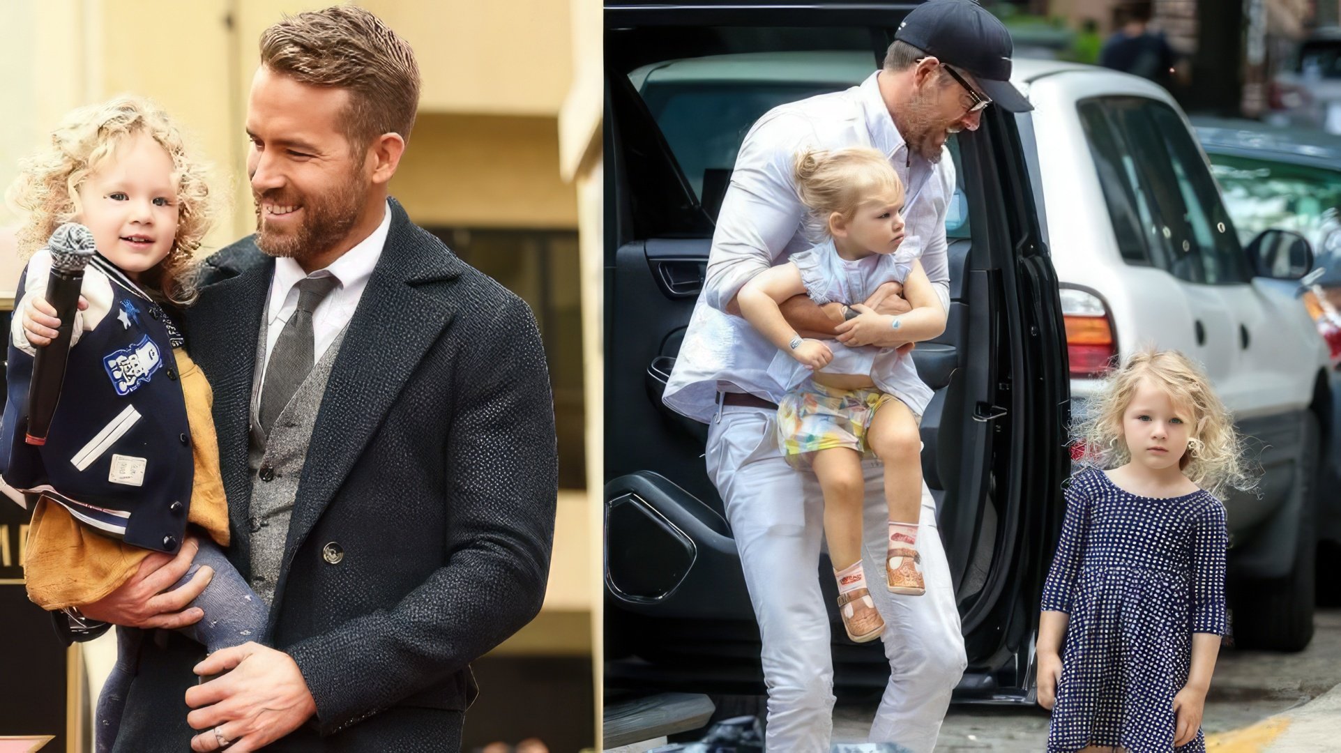 James and Inez, Ryan Reynolds' eldest daughters